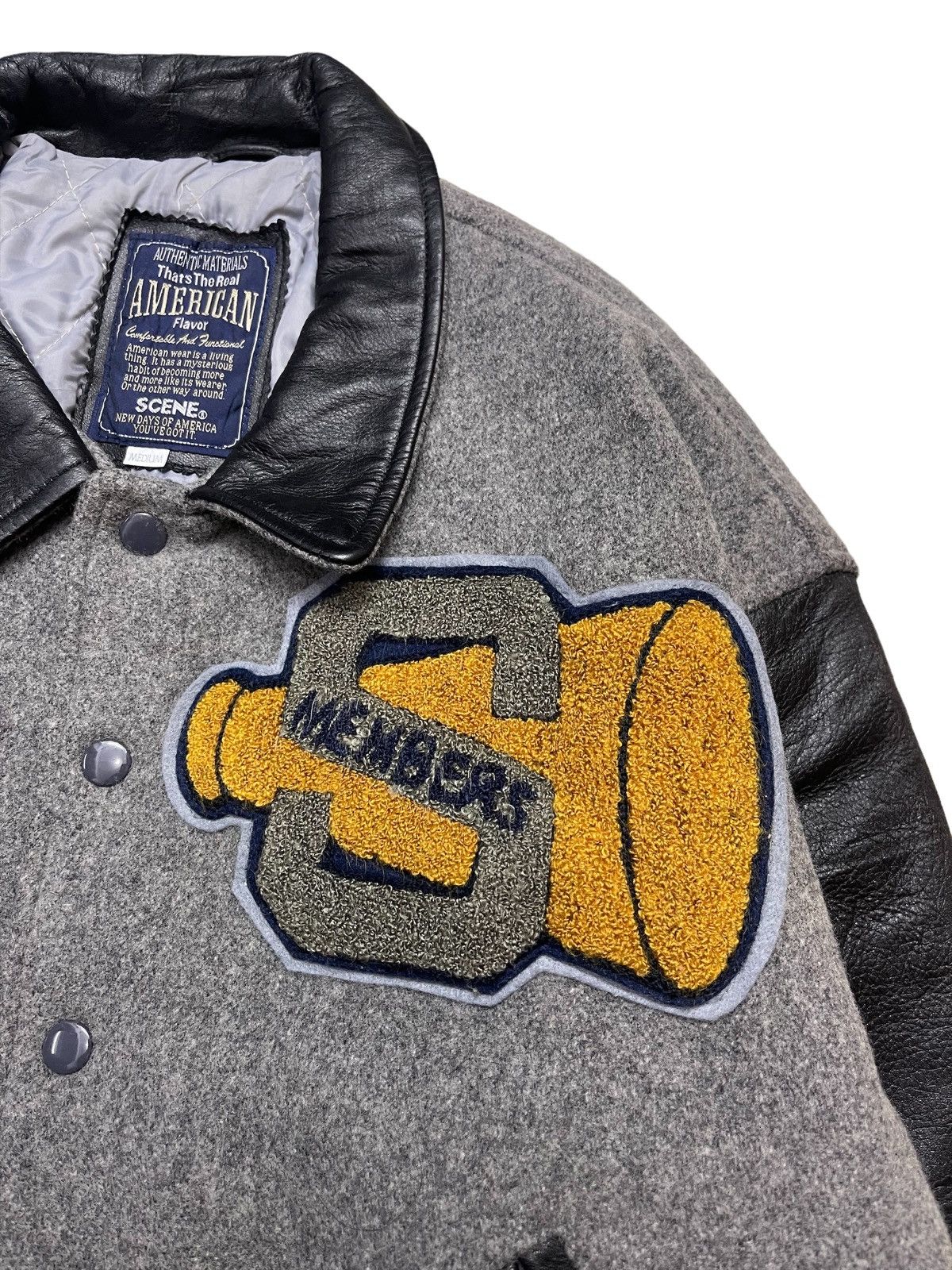 Japanese Brand Vintage American Scene Varsity Jacket Size US M / EU 48-50 / 2 - 10 Thumbnail