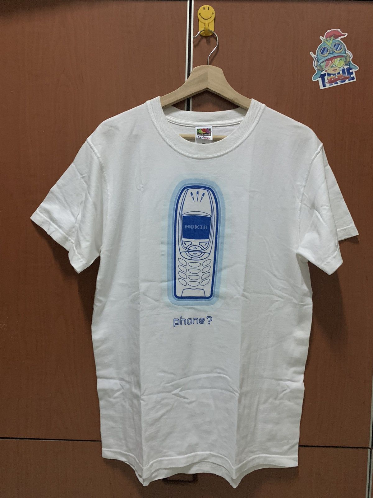 image of Vintage Nokia Promo T-Shirt!!!90’S in White, Men's (Size Medium)