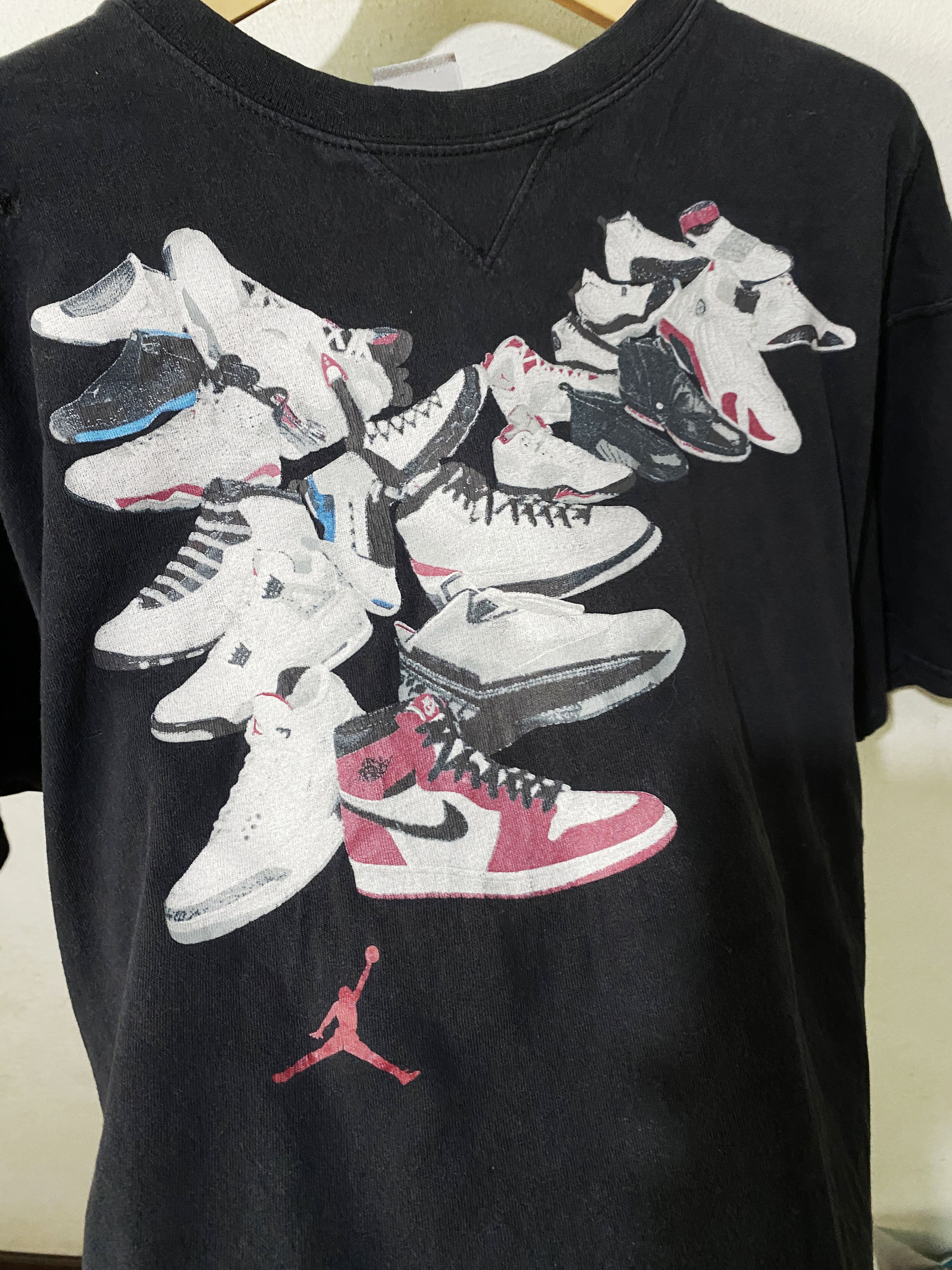 Jordan Brand × Nike Air Jordan T-shirt Size US XL / EU 56 / 4 - 2 Thumbnail