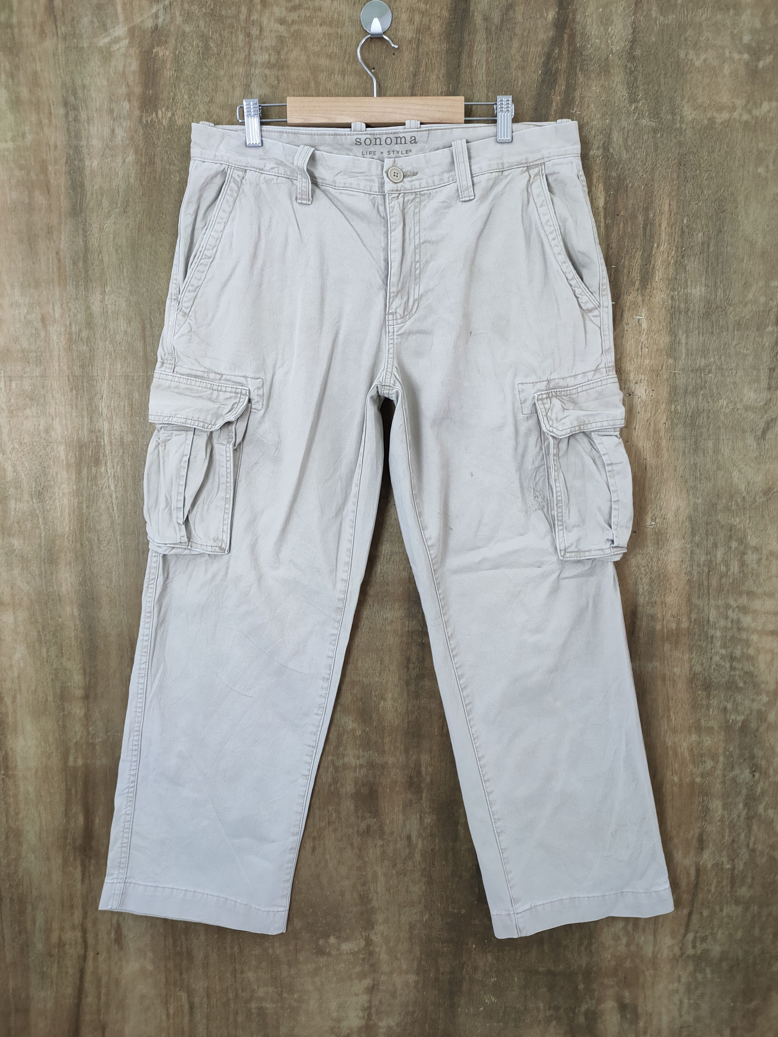 Sonoma SONOMA BAGGY CARGO PANTS Size US 34 / EU 50 - 14 Thumbnail