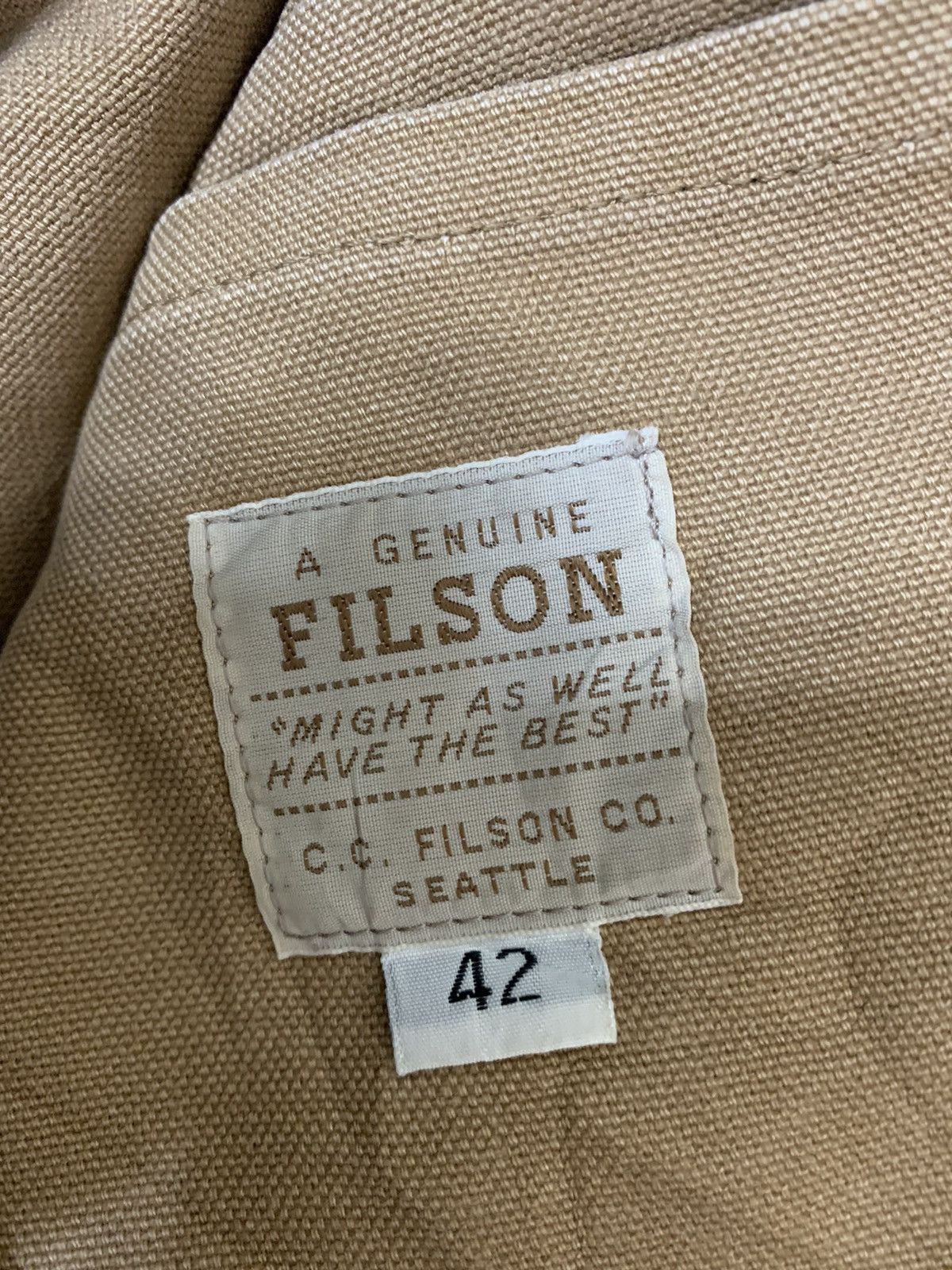 Filson Filson Utility Jacket Size US XL / EU 56 / 4 - 7 Thumbnail