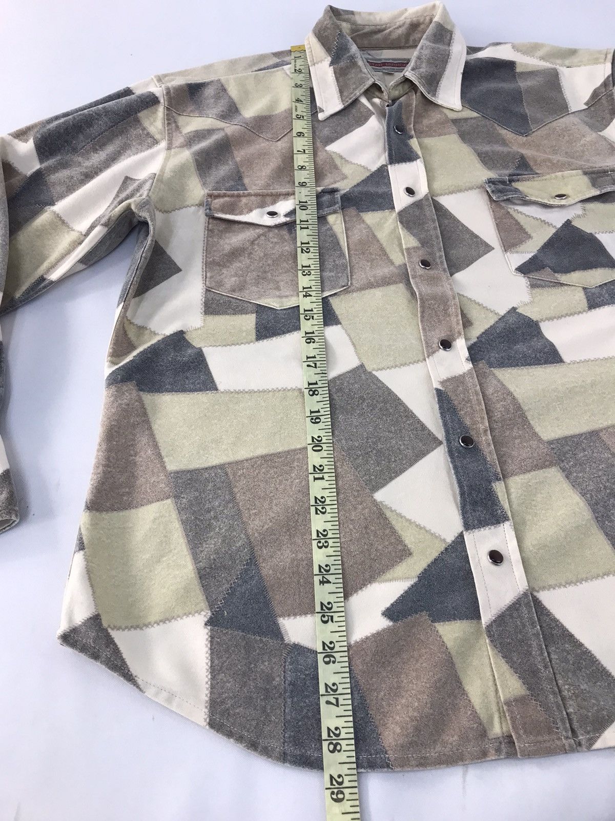 Japanese Brand × Vintage Vintage Star Mirror Fashion Art Snap Button Style Size US L / EU 52-54 / 3 - 10 Thumbnail