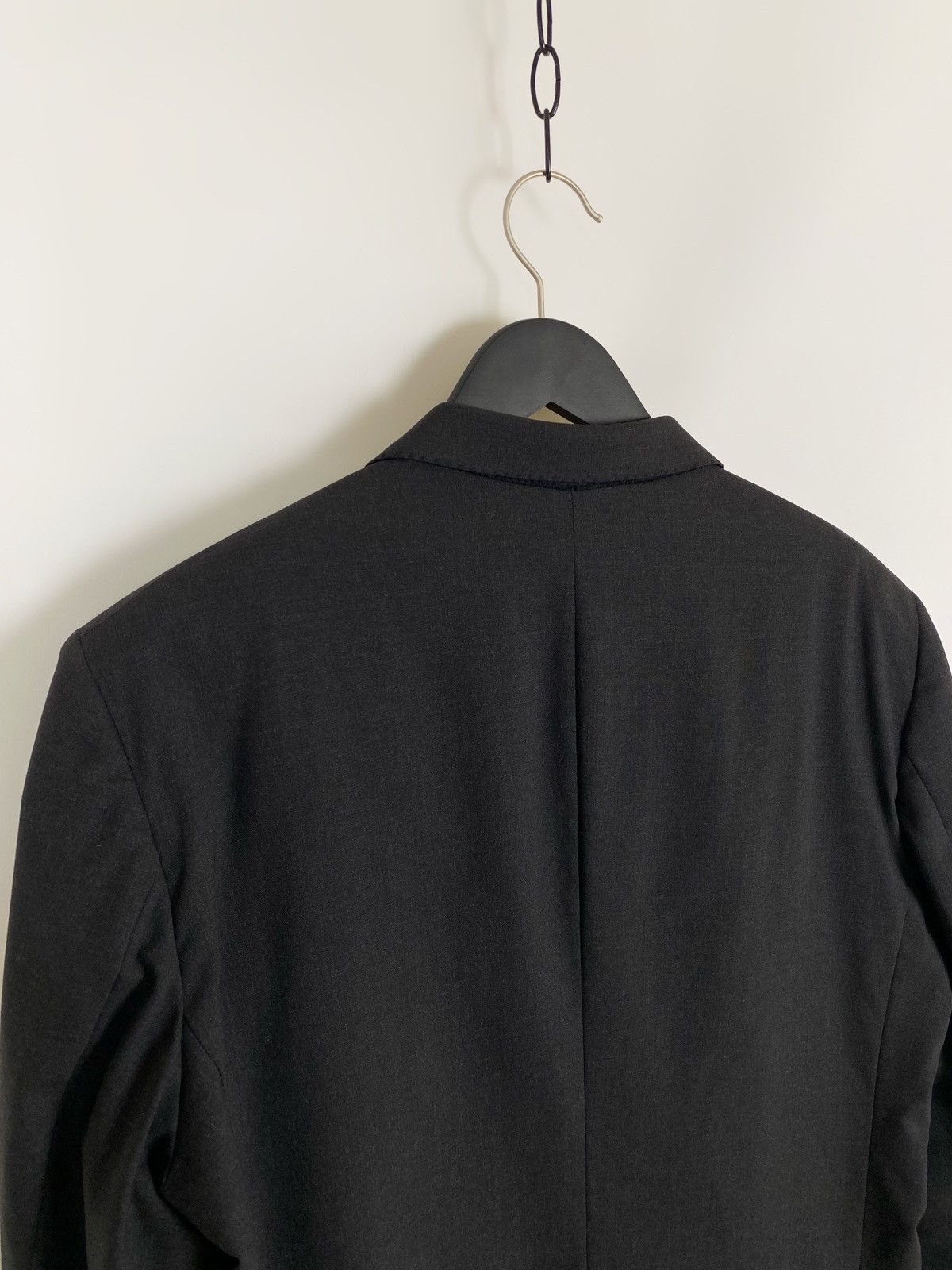 Tagliatore Tagliatore Virgin Wool Gray Blazer Size 54L - 7 Thumbnail