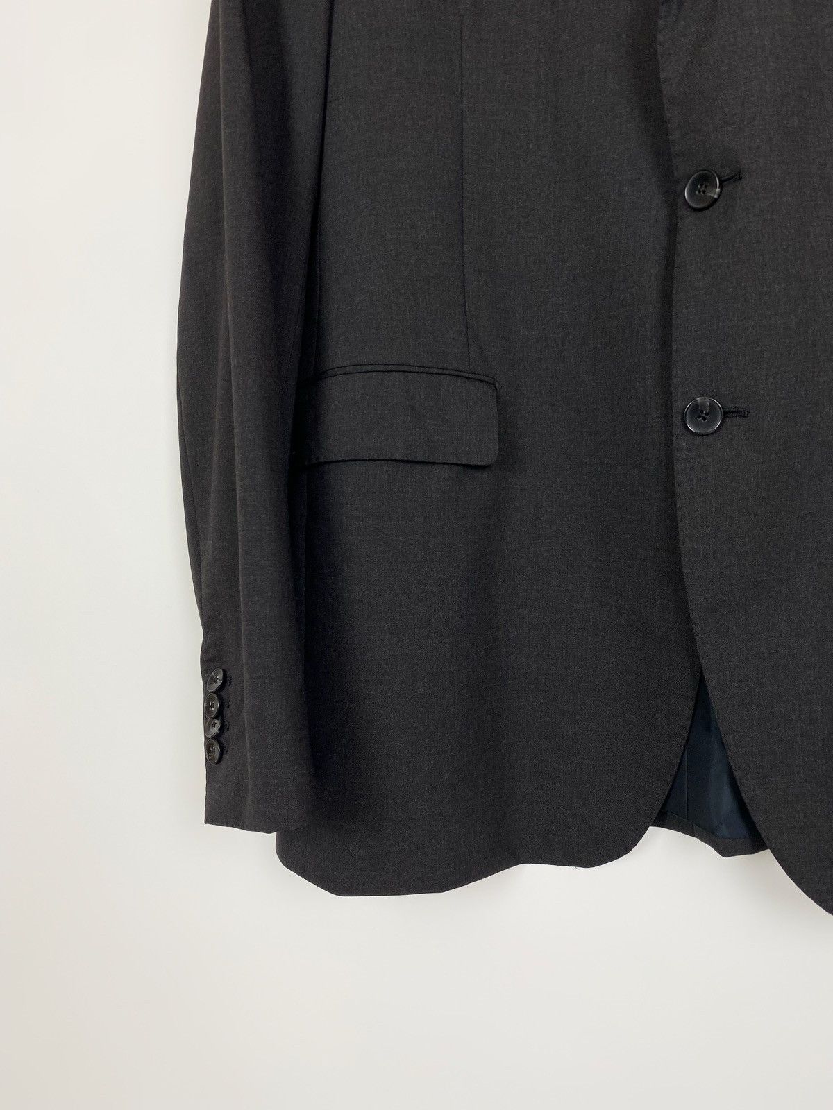 Tagliatore Tagliatore Virgin Wool Gray Blazer Size 54L - 12 Thumbnail