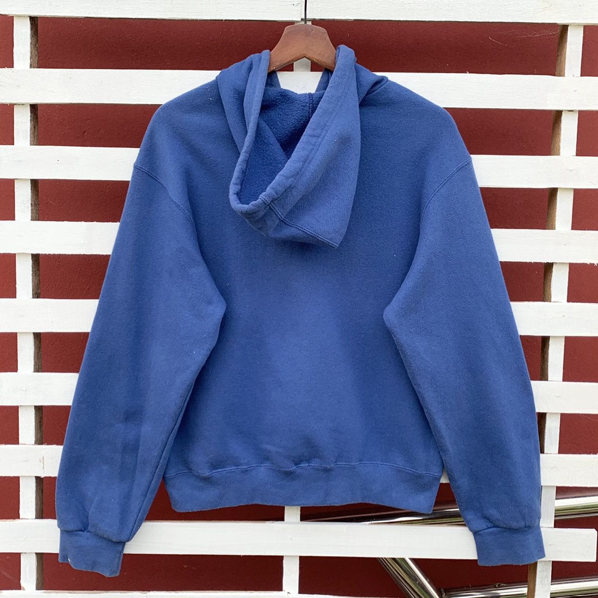 Vintage Vintage 90s Nike Center Logo Hoodie Made In Usa Size US S / EU 44-46 / 1 - 3 Thumbnail