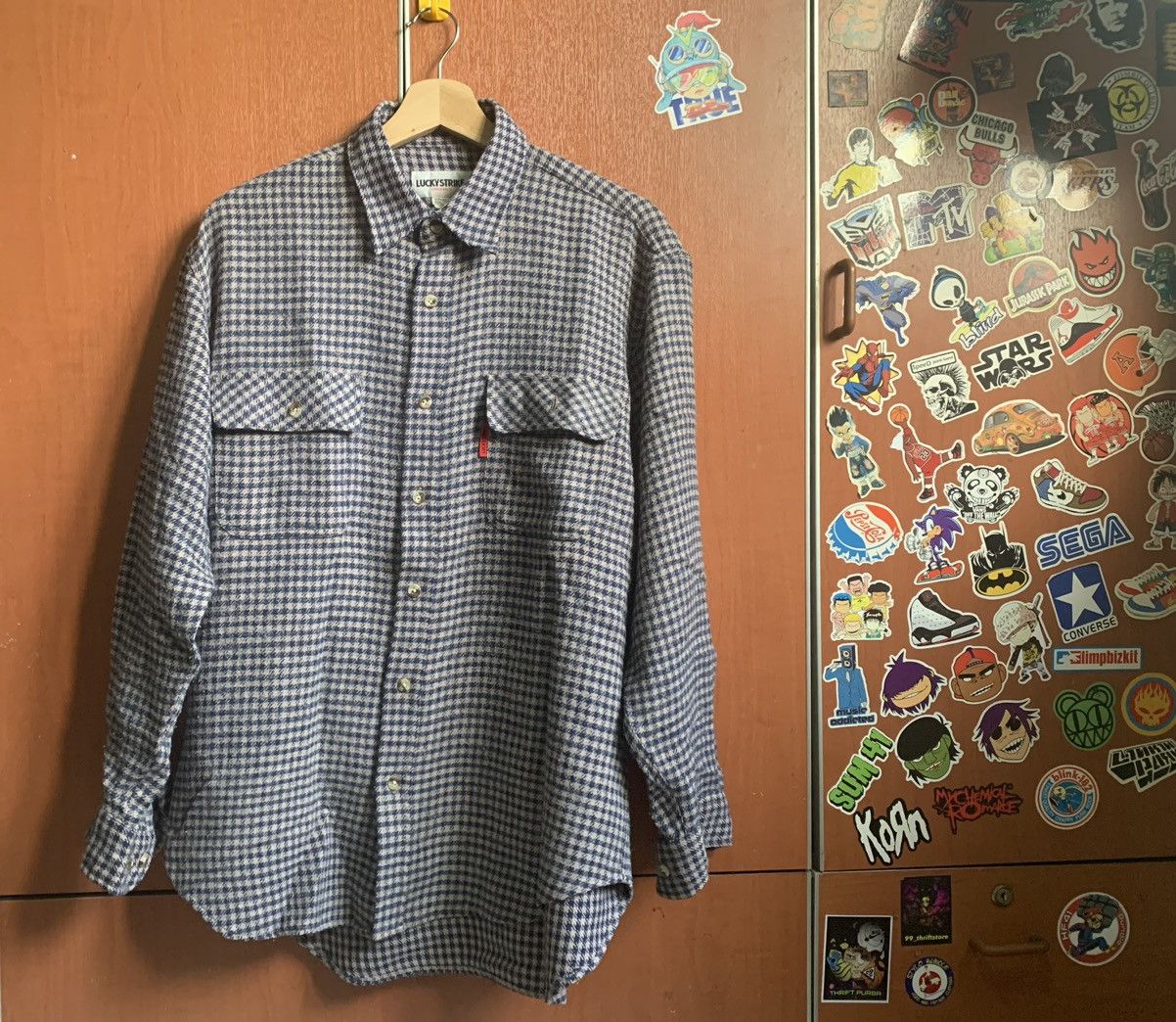 Vintage Lucky Strike Shirt | Grailed