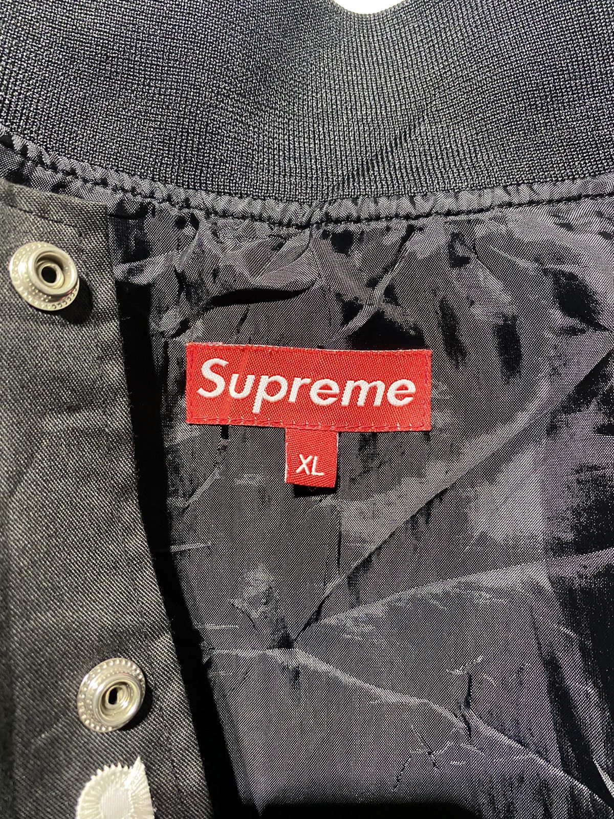 Vintage ❗️LAST DROP ❗️SUPREME 2002 EDITION VERSITY BASBALL JECKET Size US XL / EU 56 / 4 - 8 Thumbnail