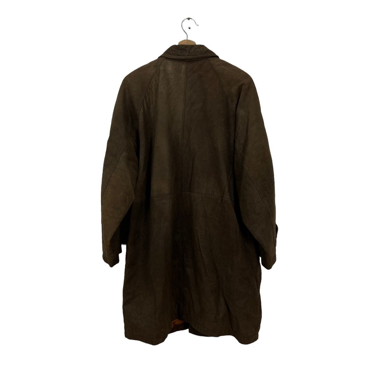 Issey Miyake VINTAGE ISSEY MIYAKE HAI SPORTING GEAR LONG LEATHER JACKET Size US M / EU 48-50 / 2 - 4 Thumbnail
