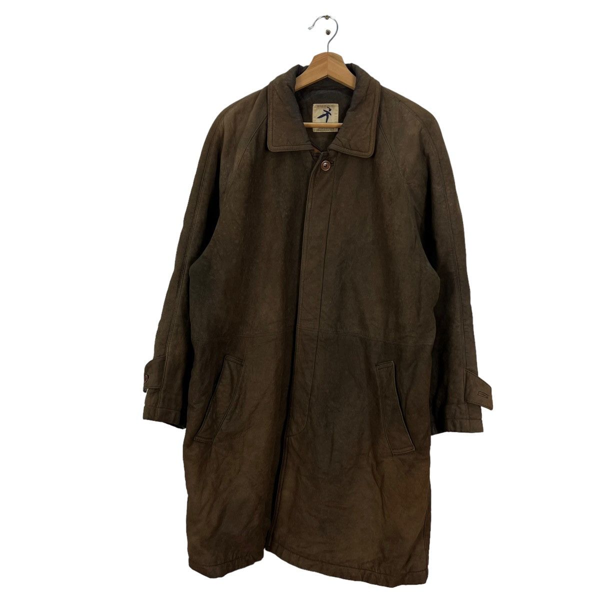 Issey Miyake VINTAGE ISSEY MIYAKE HAI SPORTING GEAR LONG LEATHER JACKET Size US M / EU 48-50 / 2 - 1 Thumbnail