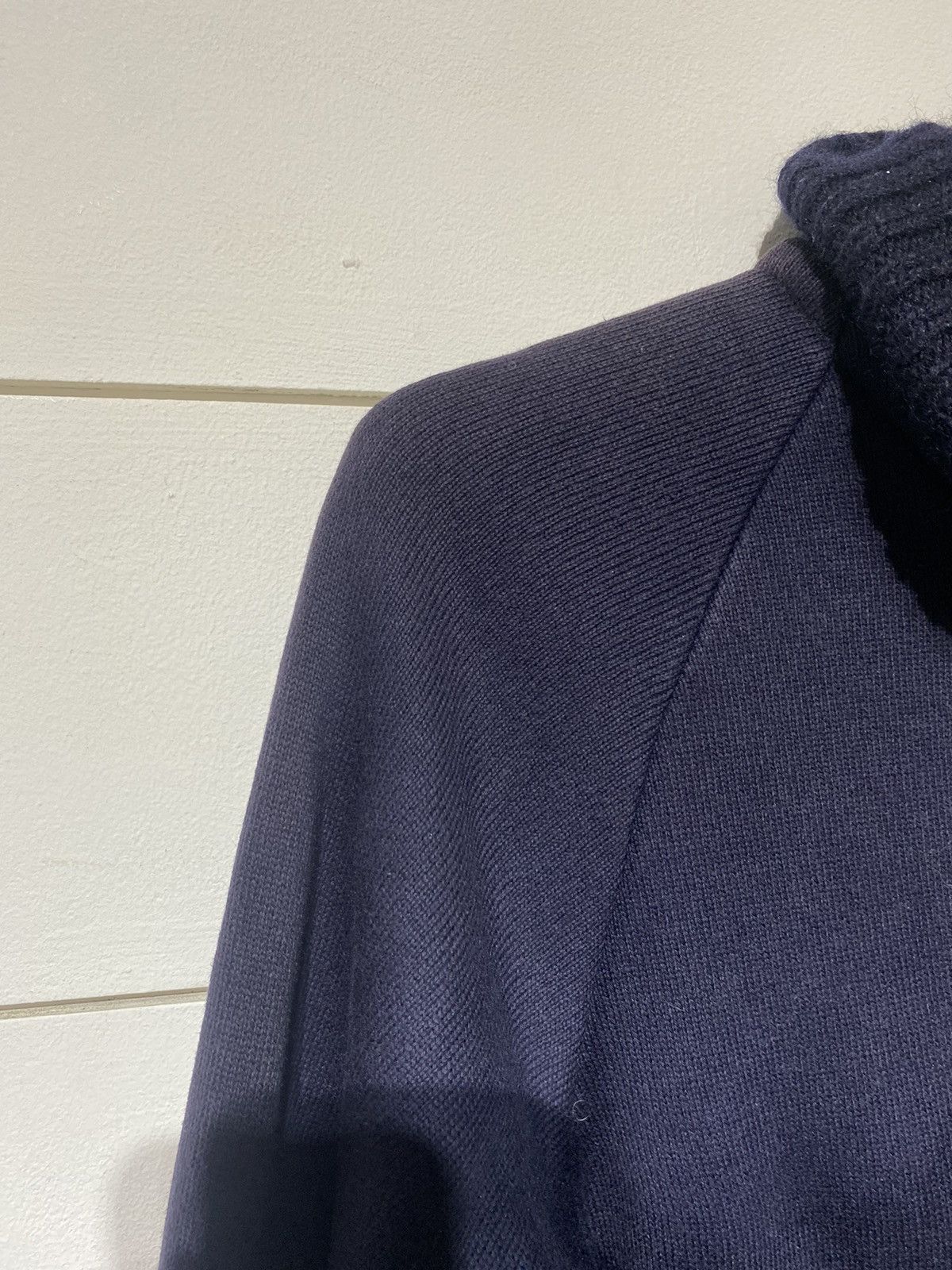 Blue Blue Japan × Yohji Yamamoto BLUE BLUE ARIGATO HEAVY DUTY COTTON INDIGO DYE JECKET Size 44S - 7 Thumbnail