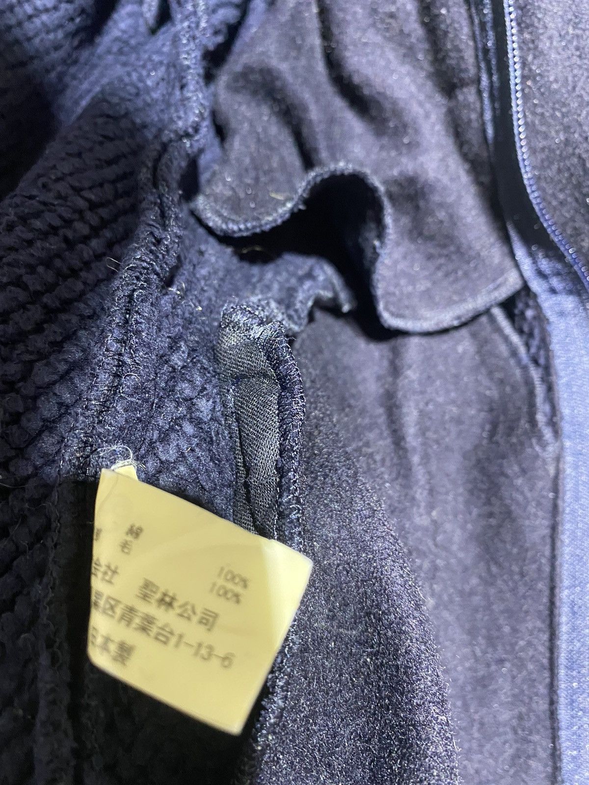 Blue Blue Japan × Yohji Yamamoto BLUE BLUE ARIGATO HEAVY DUTY COTTON INDIGO DYE JECKET Size 44S - 9 Thumbnail