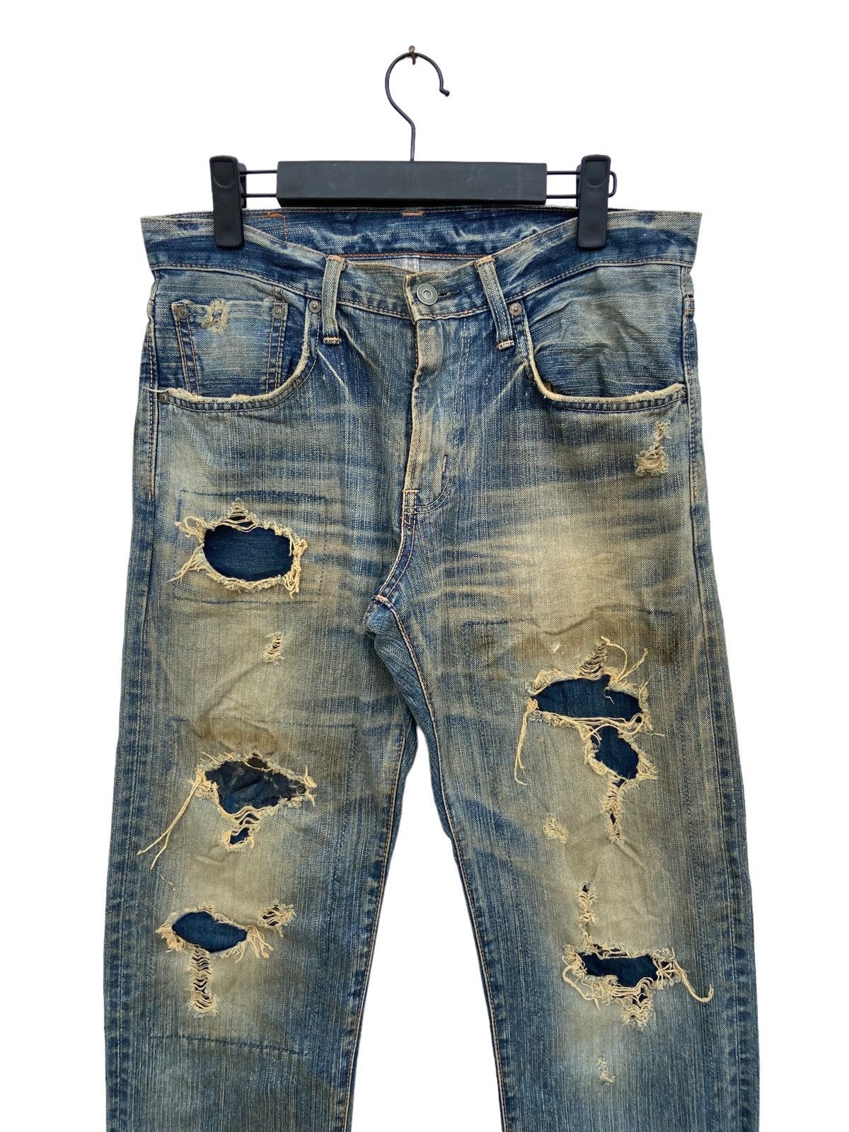 Edwin Vintage Thrashed Edwin Distressed Pant Size US 32 / EU 48 - 1 Thumbnail