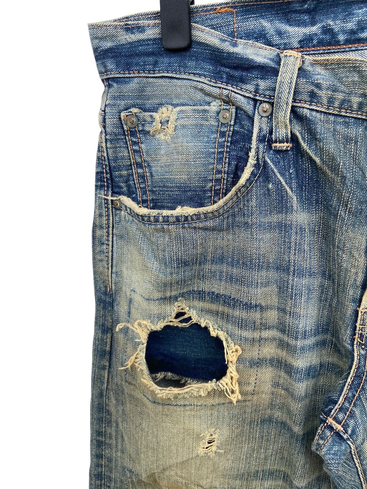 Edwin Vintage Thrashed Edwin Distressed Pant Size US 32 / EU 48 - 4 Thumbnail