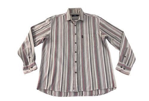 Playboy × Vintage Vintage Playboy Button Up Design Stripes style Size US L / EU 52-54 / 3 - 1 Thumbnail