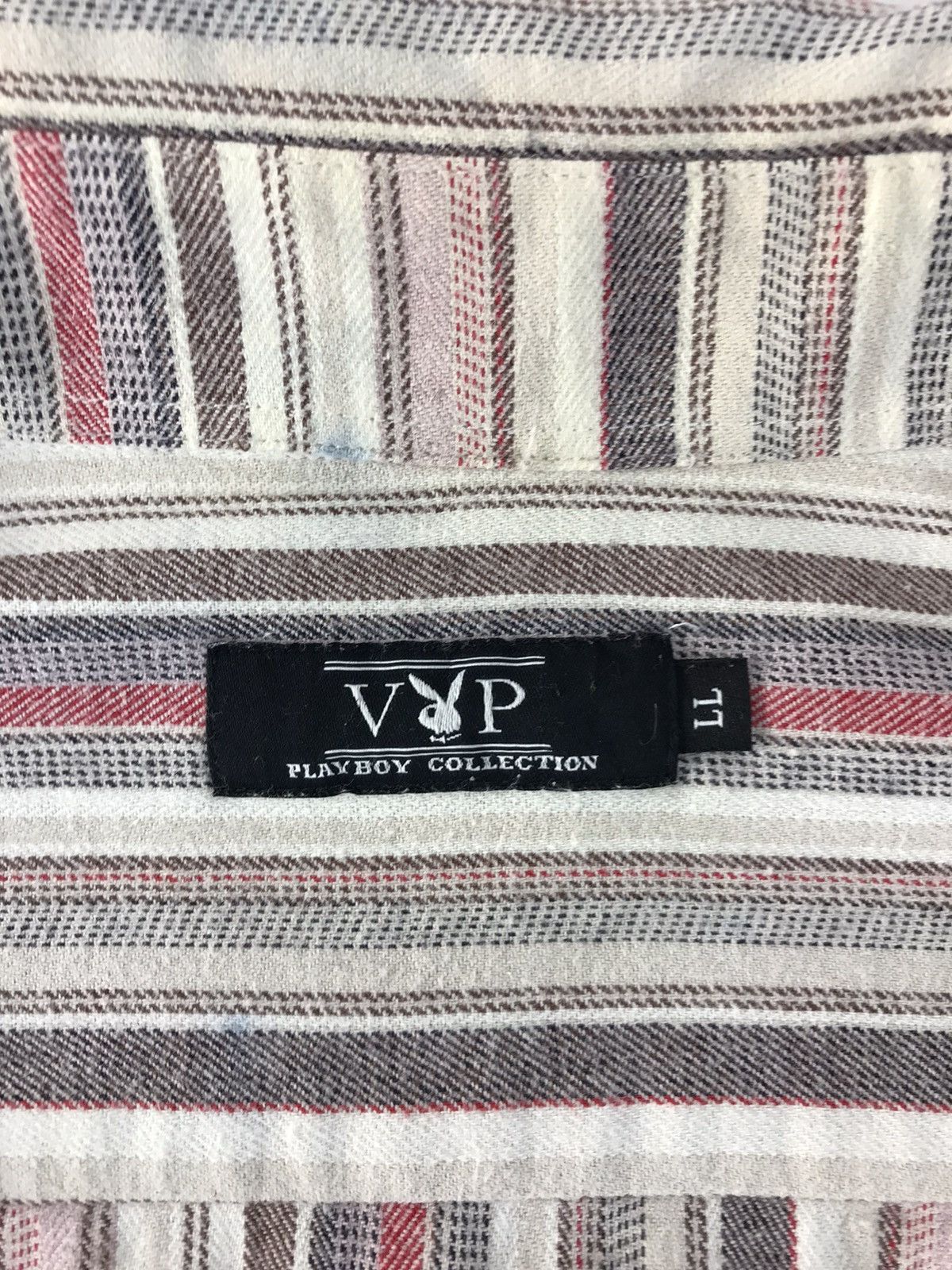 Playboy × Vintage Vintage Playboy Button Up Design Stripes style Size US L / EU 52-54 / 3 - 8 Thumbnail