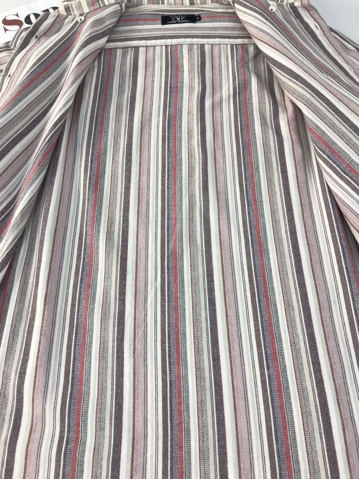 Playboy × Vintage Vintage Playboy Button Up Design Stripes style Size US L / EU 52-54 / 3 - 7 Thumbnail