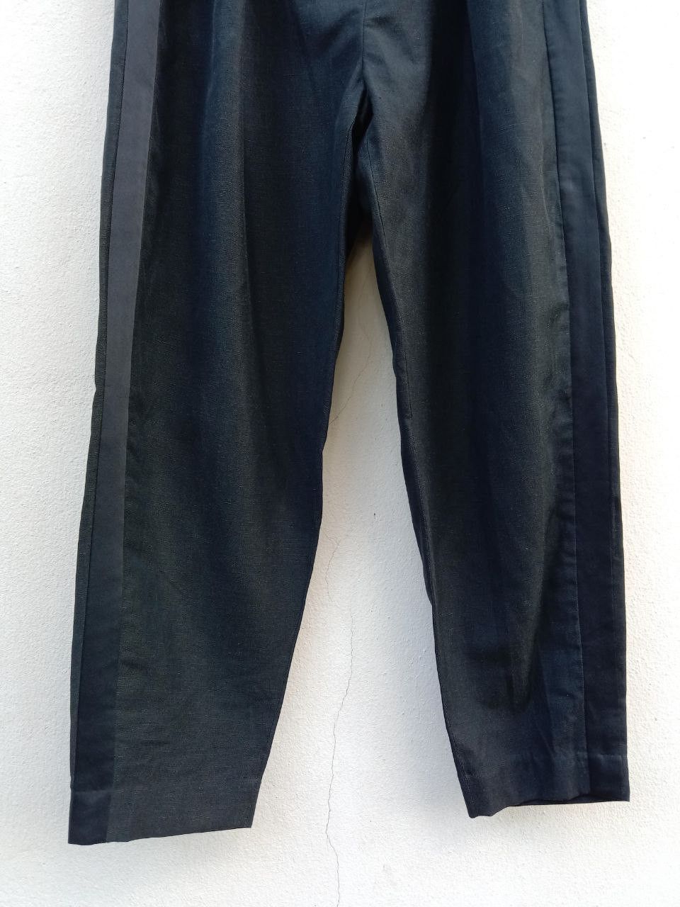 Toga Pulla Toga Pulla Archive Side Tape Wool Linen Wide Balloon Pant Size US 26 / EU 42 - 6 Thumbnail