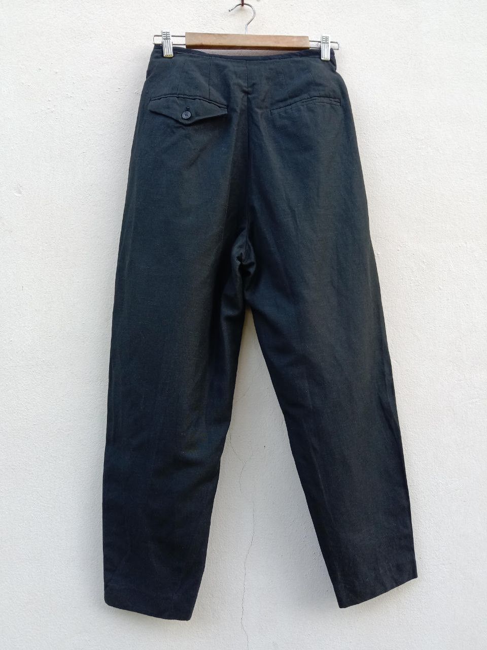 Toga Pulla Toga Pulla Archive Side Tape Wool Linen Wide Balloon Pant Size US 26 / EU 42 - 4 Thumbnail