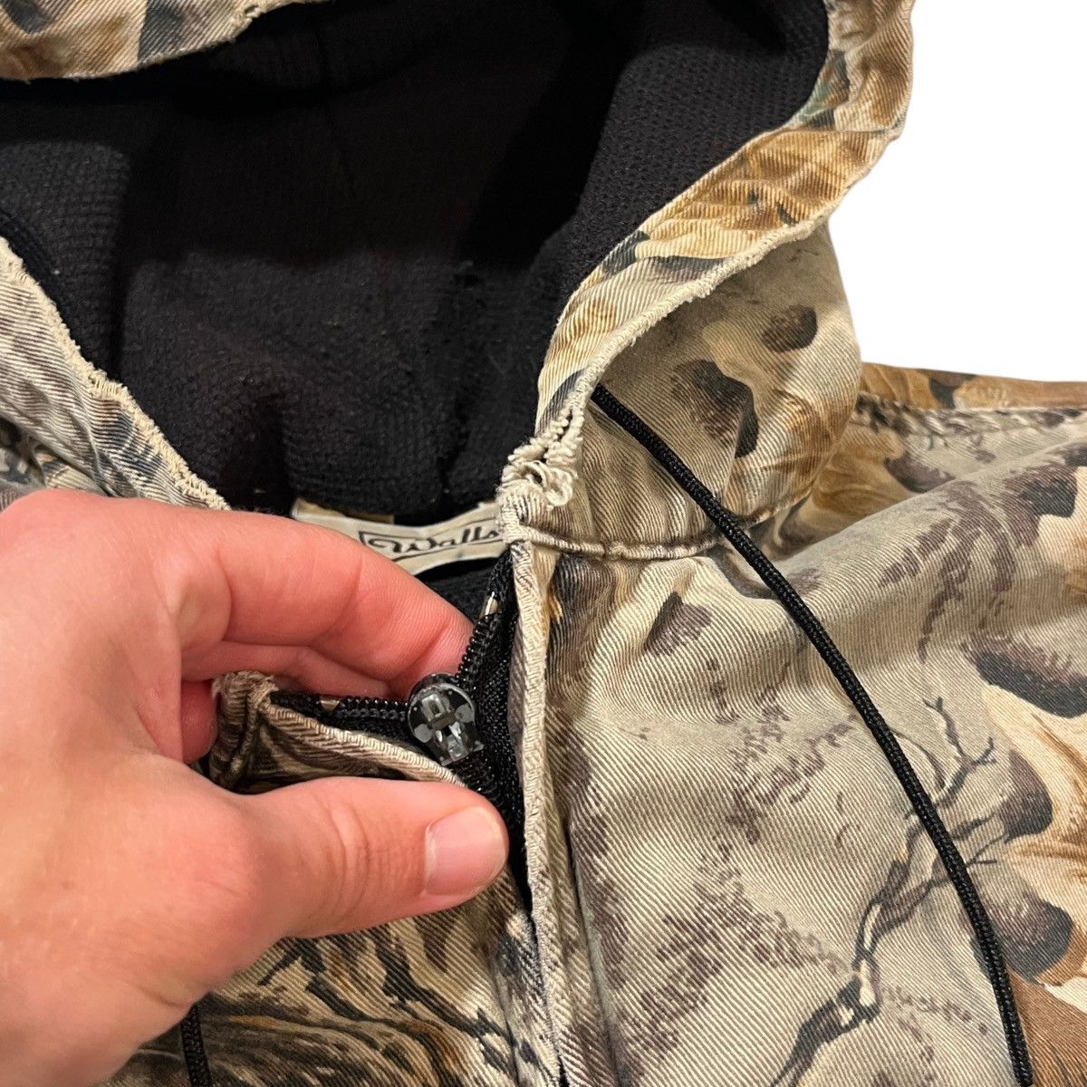 Vintage × Walls Distressed Vintage Walls Camo Advantage Zip Hooded Jacket Size US L / EU 52-54 / 3 - 5 Thumbnail