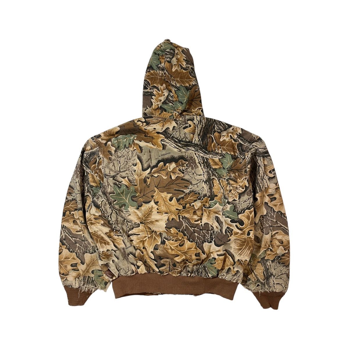 Vintage × Walls Distressed Vintage Walls Camo Advantage Zip Hooded Jacket Size US L / EU 52-54 / 3 - 6 Thumbnail