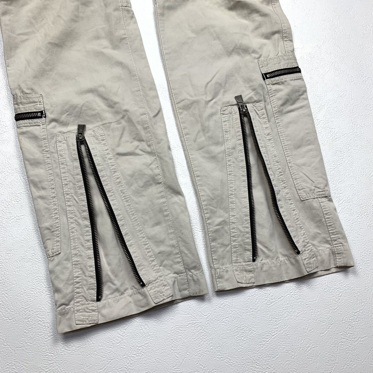Katharine Hamnett London Y2k vintage katharine hamnett utility multi pocket pants Size US 32 / EU 48 - 6 Thumbnail