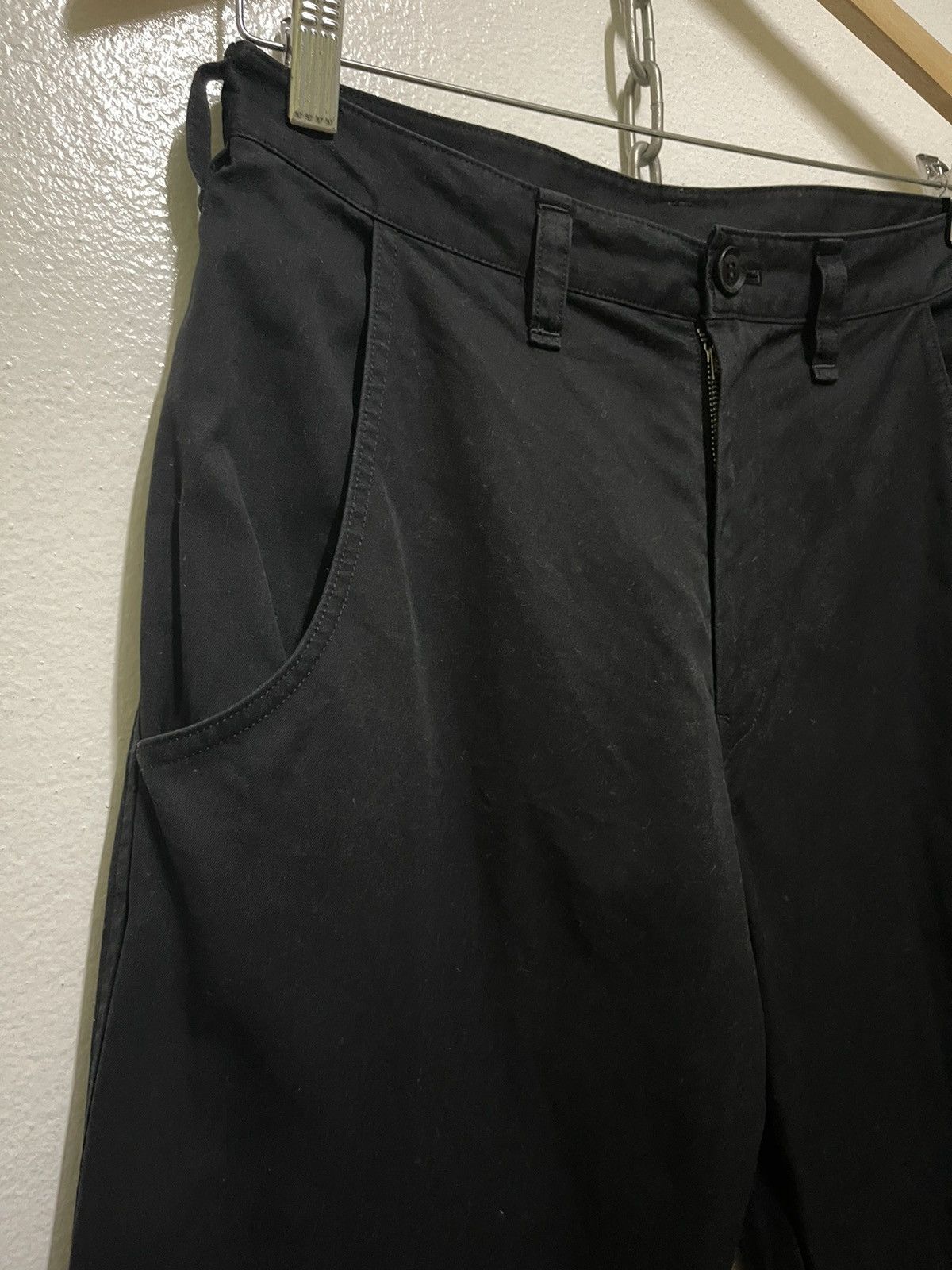 Yohji Yamamoto Y's Black Pants Japan Size US 29 - 2 Thumbnail
