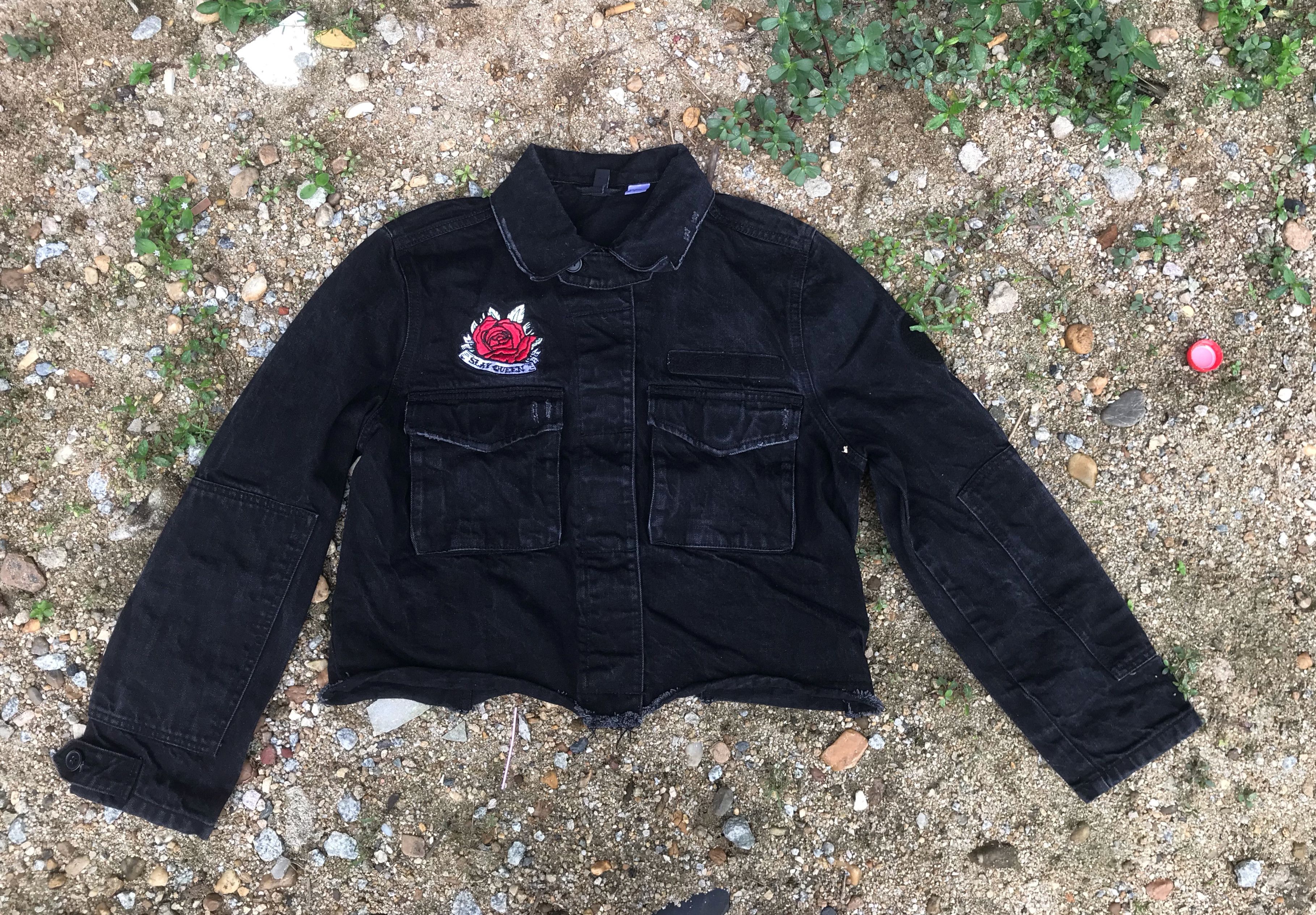Japanese Brand devide cropped denim jacket Size M / US 6-8 / IT 42-44 - 1 Thumbnail