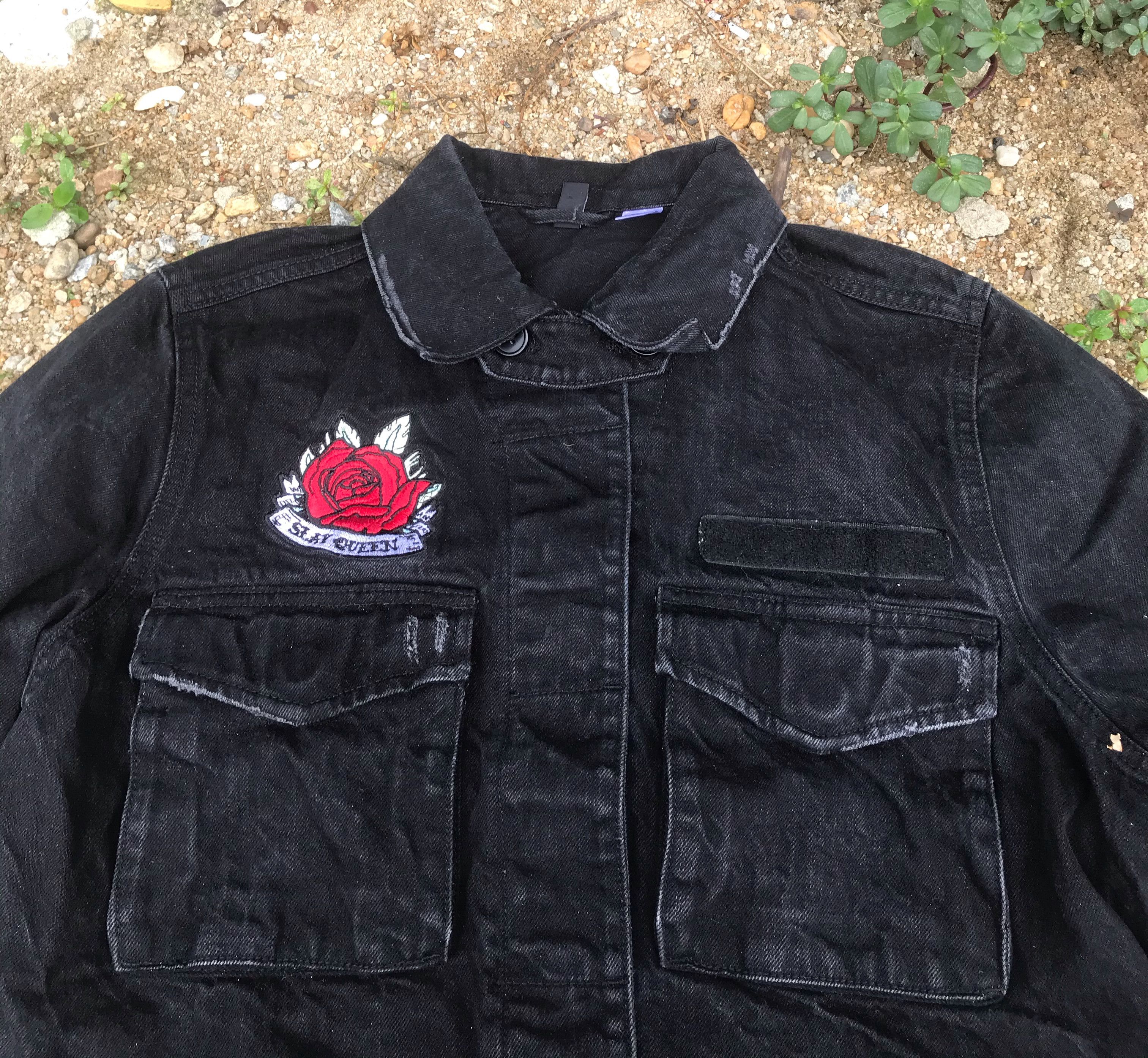Japanese Brand devide cropped denim jacket Size M / US 6-8 / IT 42-44 - 2 Thumbnail