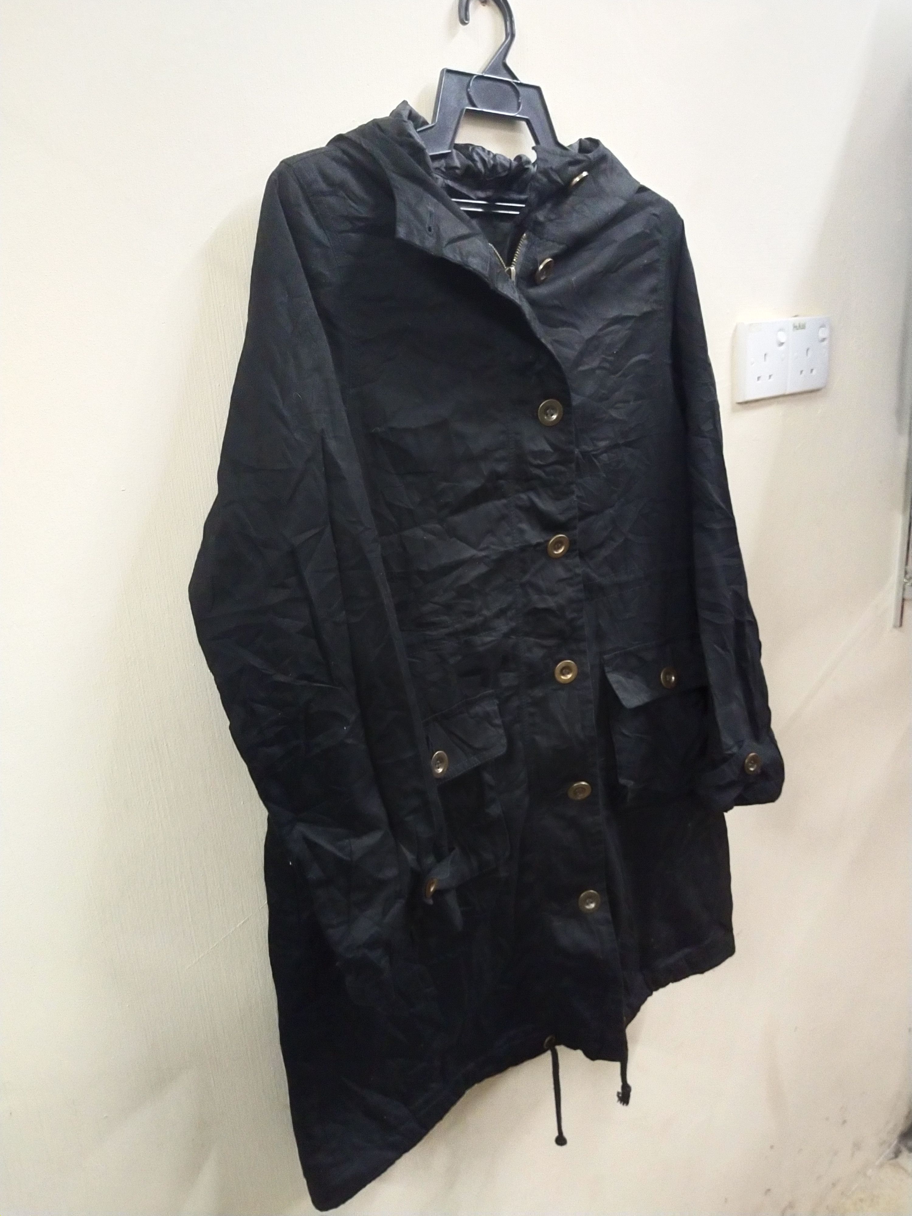 Designer × Kensho Abe 🔥 Rare Kensho Abe Black Parka Size L / US 10 / IT 46 - 3 Thumbnail