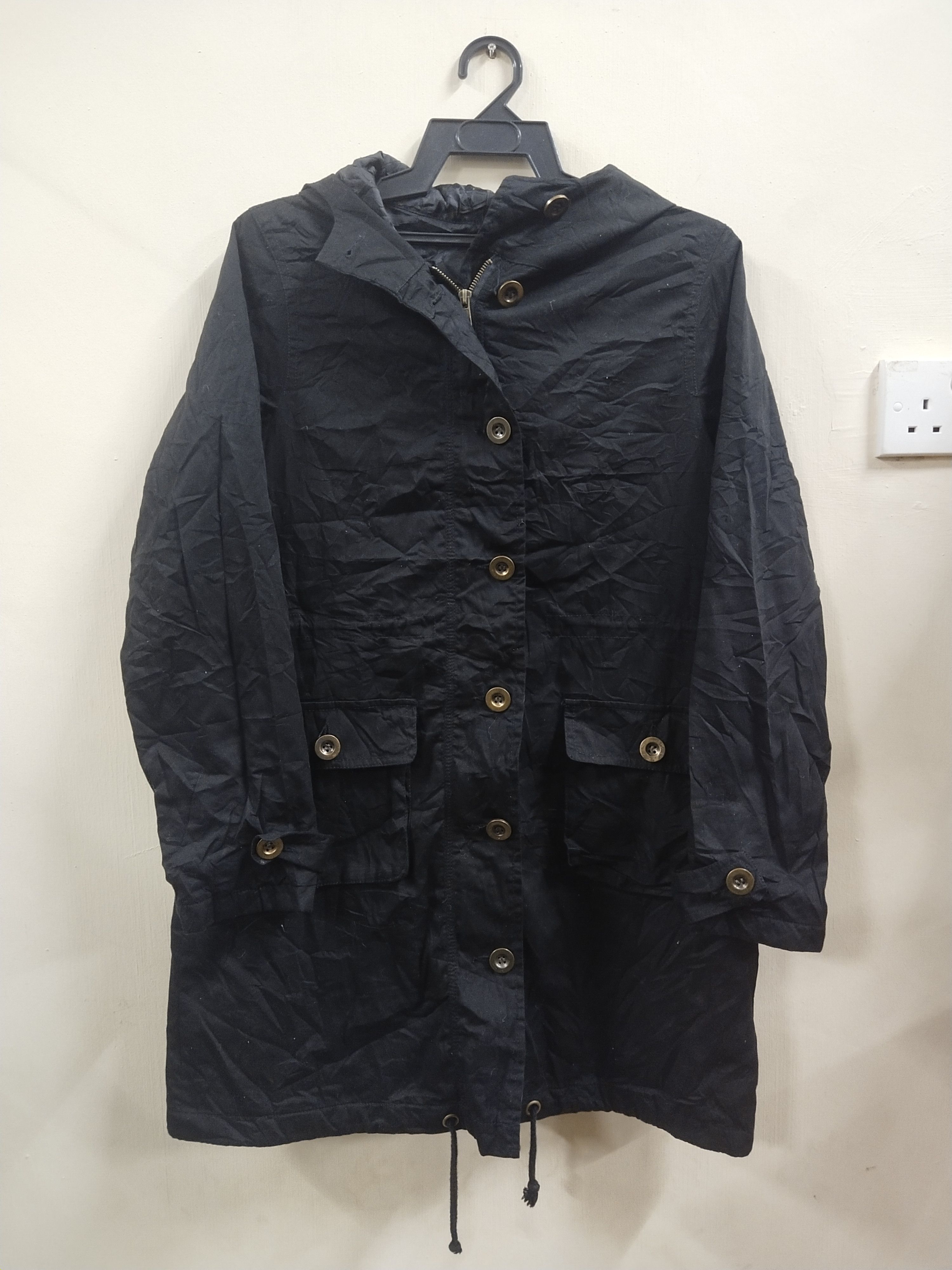 Designer × Kensho Abe 🔥 Rare Kensho Abe Black Parka Size L / US 10 / IT 46 - 1 Thumbnail