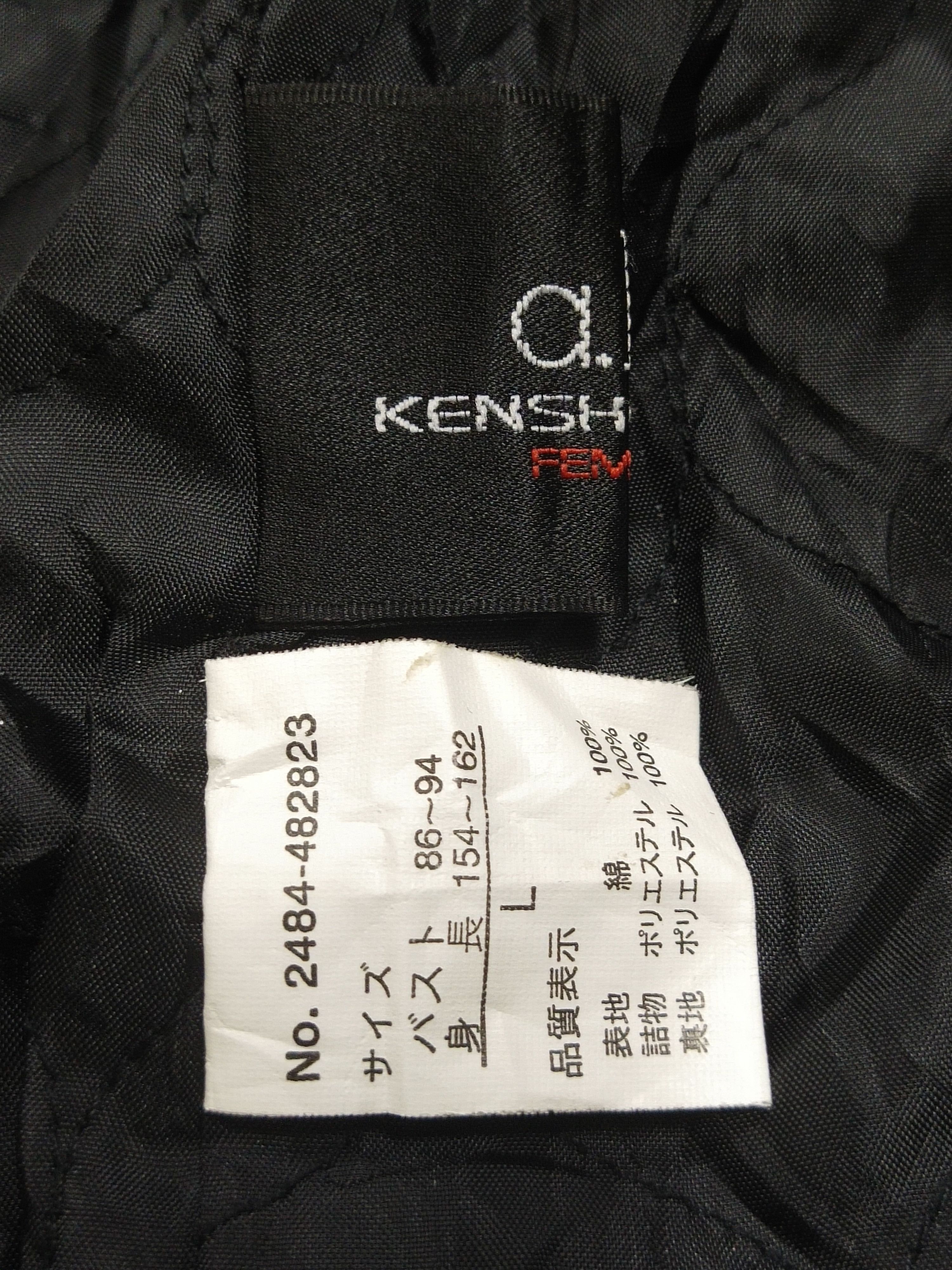 Designer × Kensho Abe 🔥 Rare Kensho Abe Black Parka Size L / US 10 / IT 46 - 9 Thumbnail