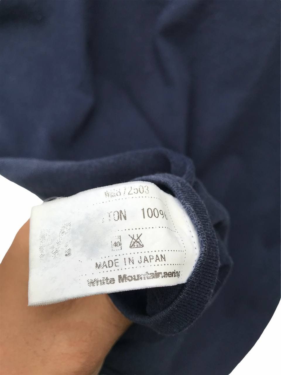 White Mountaineering White Mountaineering Dark Blue Deer Tee Size US M / EU 48-50 / 2 - 8 Thumbnail