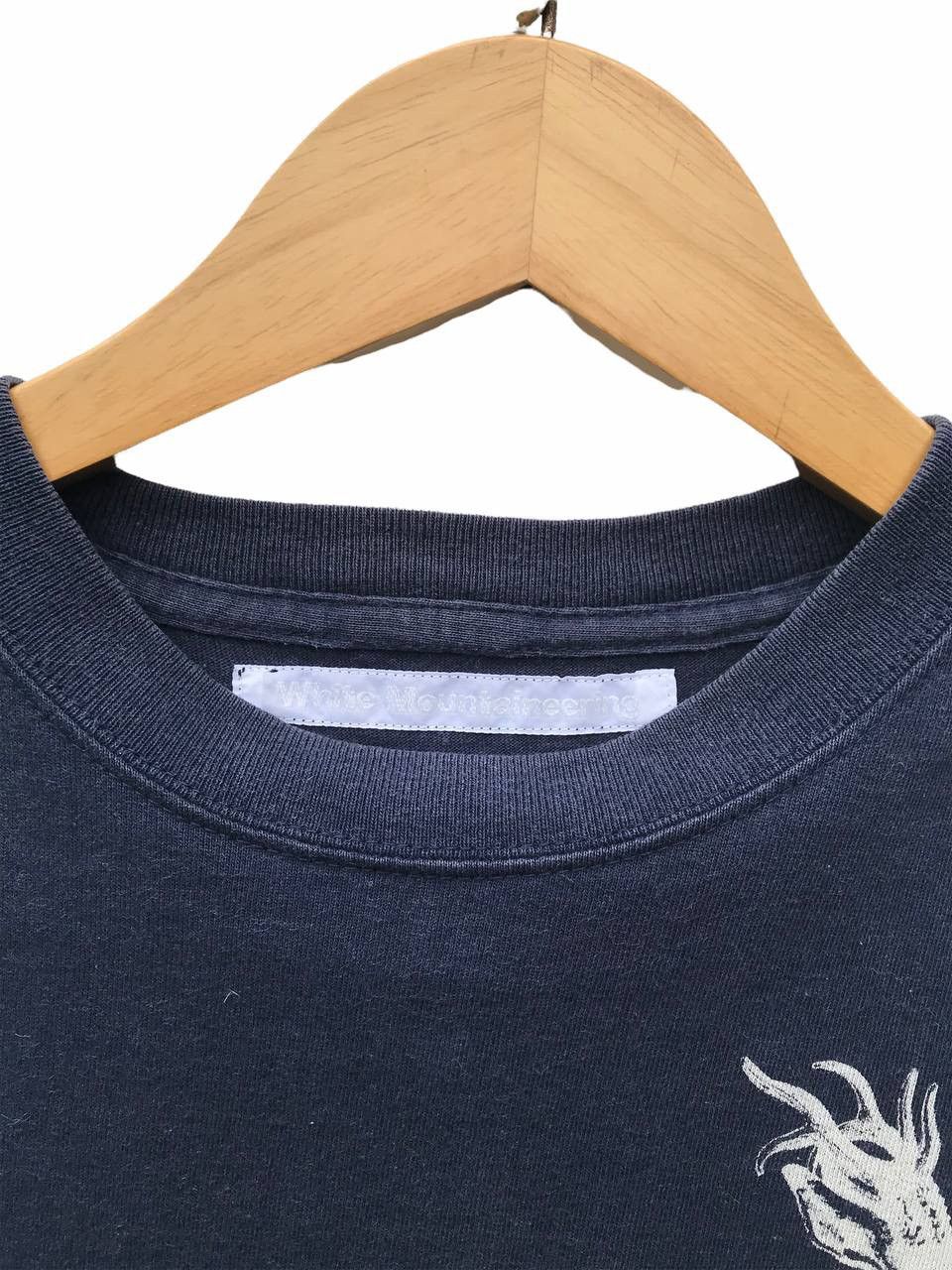 White Mountaineering White Mountaineering Dark Blue Deer Tee Size US M / EU 48-50 / 2 - 3 Thumbnail