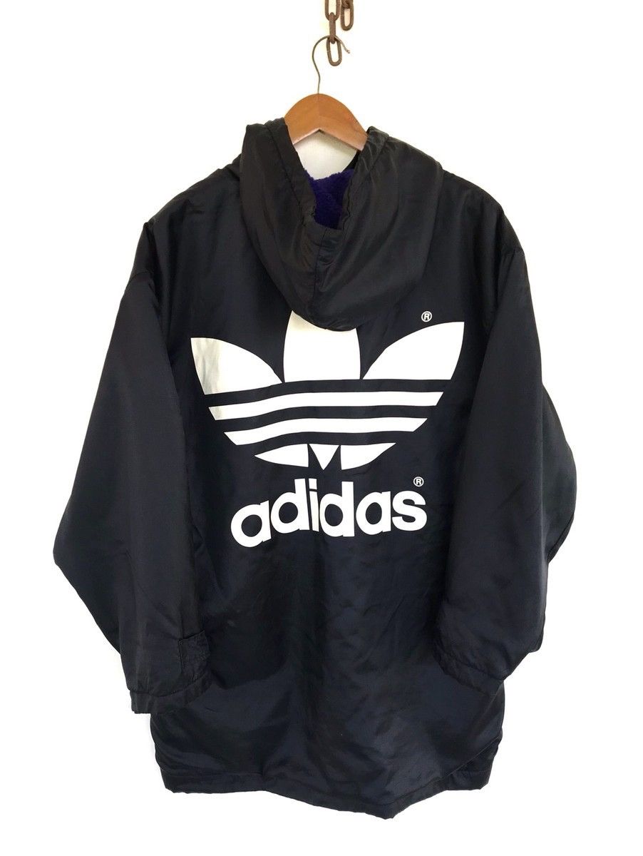 Adidas Adidas Big Logo Hoodie Sweater Adidas Streetwear Long Jacket Size US M / EU 48-50 / 2 - 1 Thumbnail