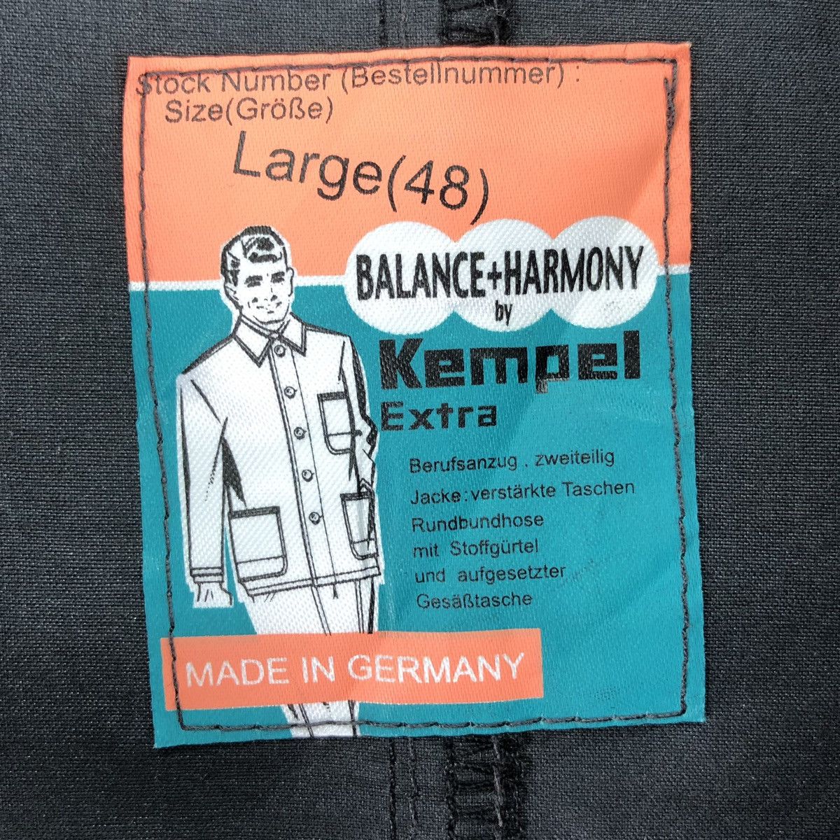 Le Laboureur Vintage 90's Chore Jacket Workwear by Kampel Size US M / EU 48-50 / 2 - 11 Thumbnail