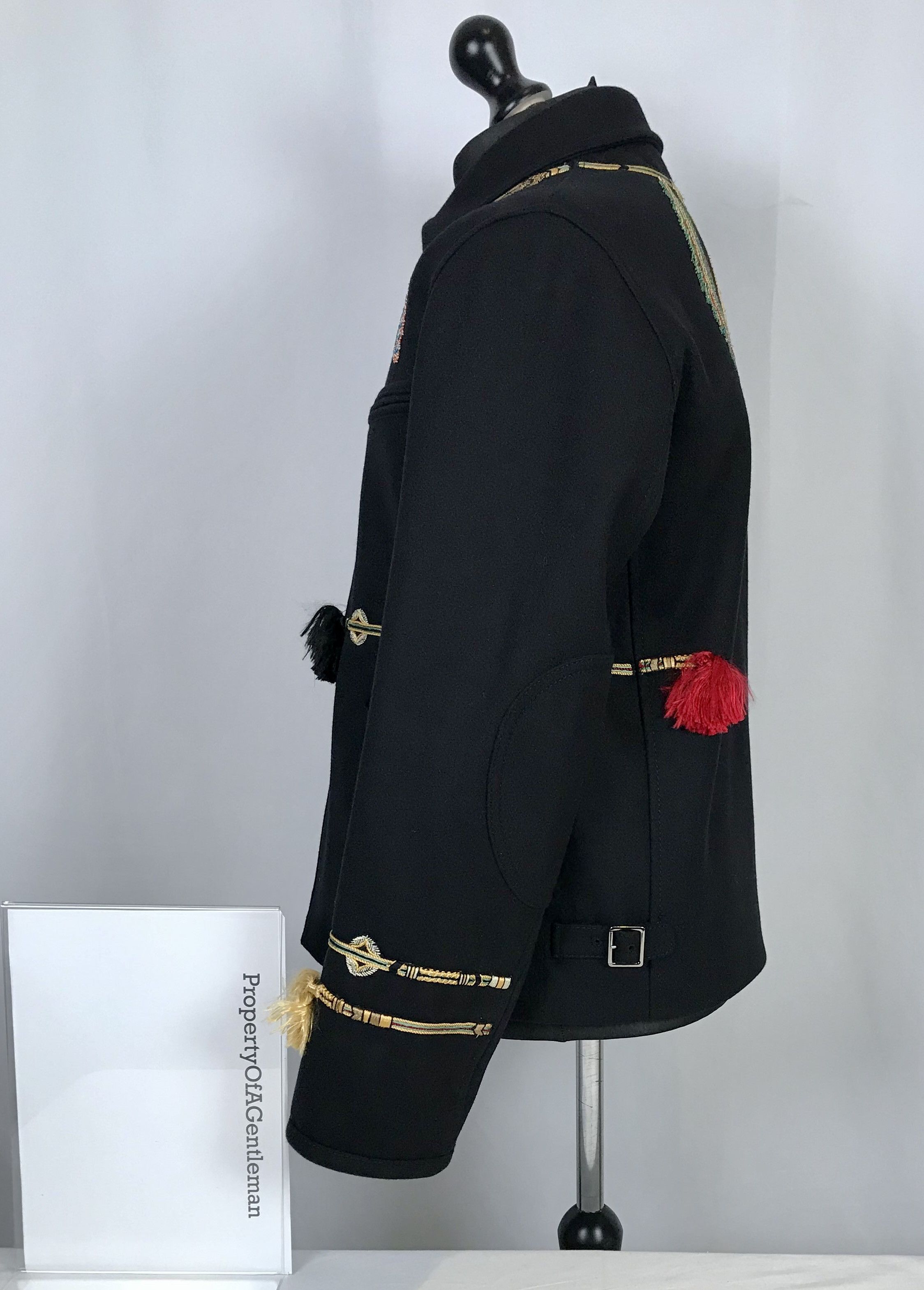 Valentino Valentino Feather Embroidered Coat Size US M / EU 48-50 / 2 - 2 Thumbnail