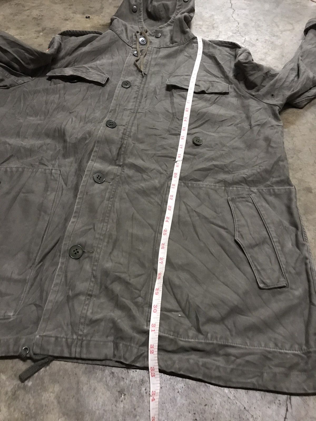 Vintage German military parka jacket hooded Size US L / EU 52-54 / 3 - 6 Thumbnail