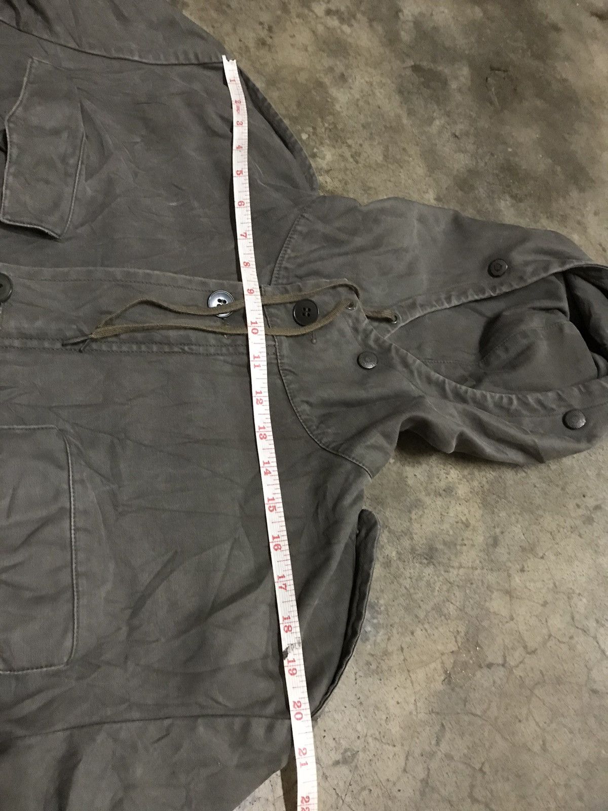 Vintage German military parka jacket hooded Size US L / EU 52-54 / 3 - 7 Thumbnail
