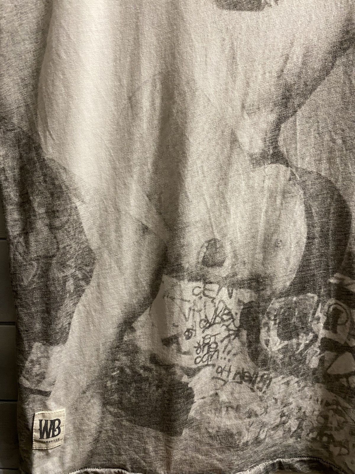 Vintage Rare Skate T-Shirt Worn By. Y2K style. Size US S / EU 44-46 / 1 - 3 Thumbnail