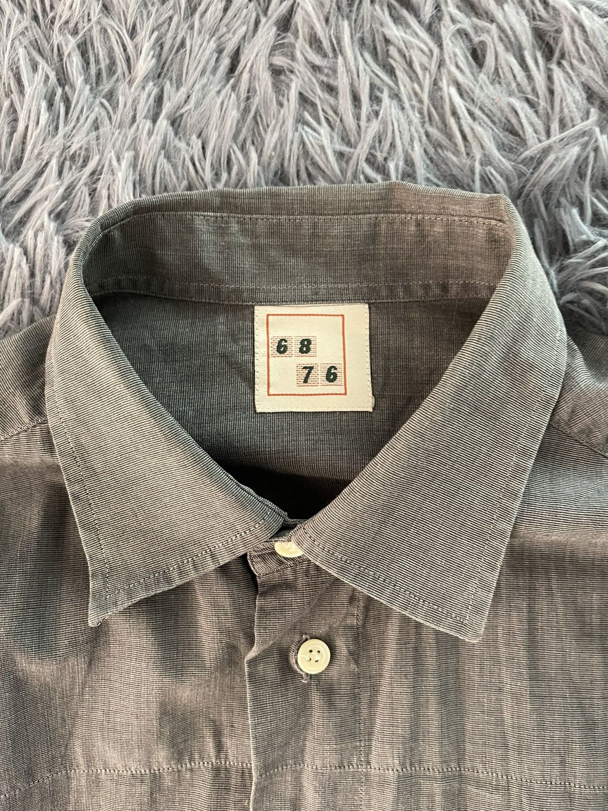 6876 × Vintage 6876 Six Eight Seven Six Y2K vintage shirt Size US L / EU 52-54 / 3 - 4 Thumbnail