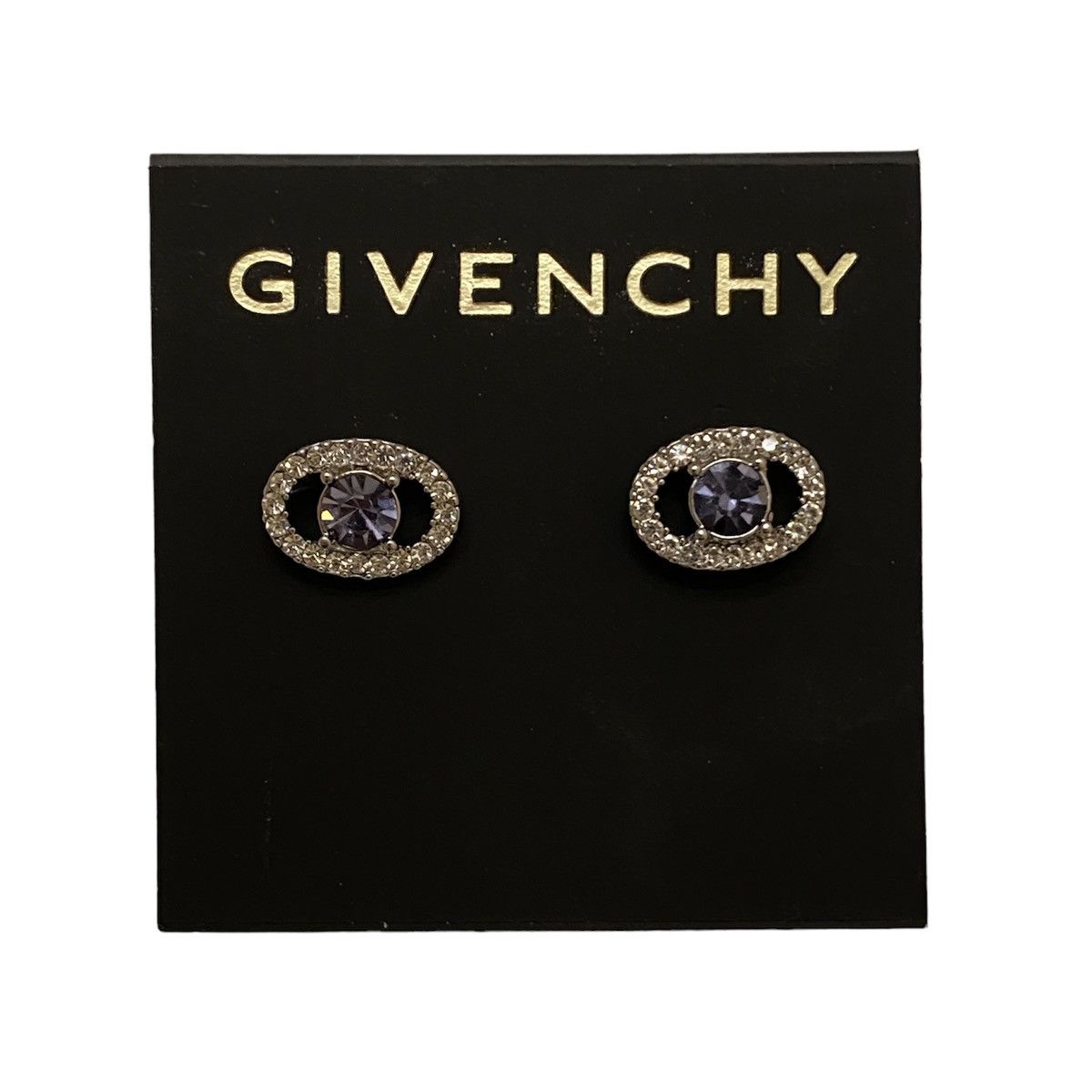 image of New Givenchy Earrings in Purple, Men's