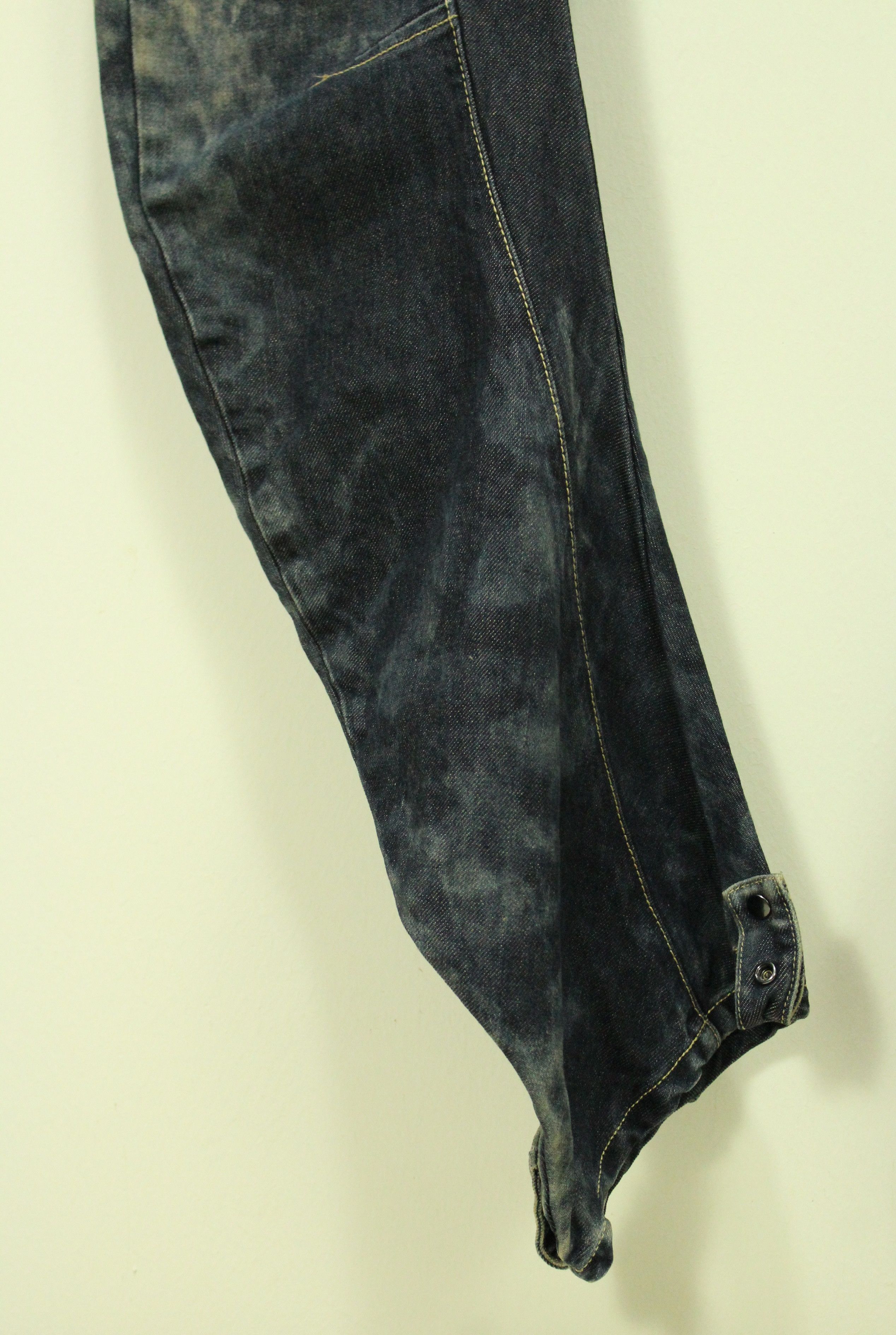PPFM PPFM Denim Curve Distressed Style Washed Denim Size US 32 / EU 48 - 6 Thumbnail