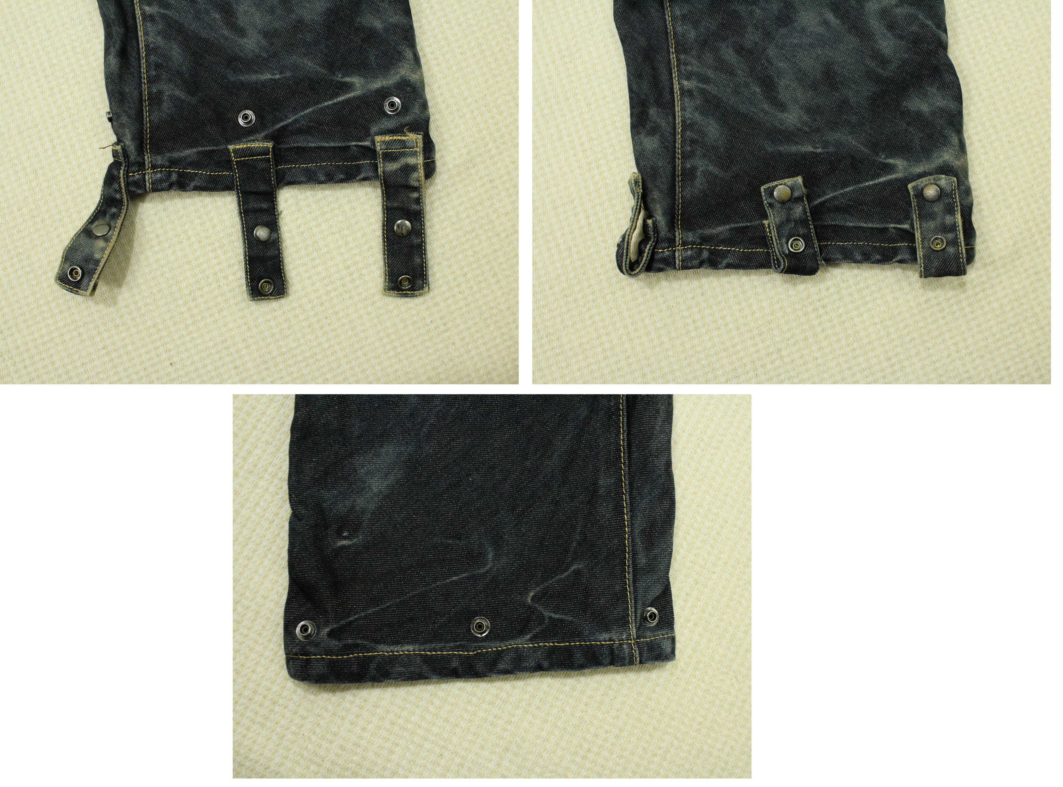 PPFM PPFM Denim Curve Distressed Style Washed Denim Size US 32 / EU 48 - 17 Thumbnail