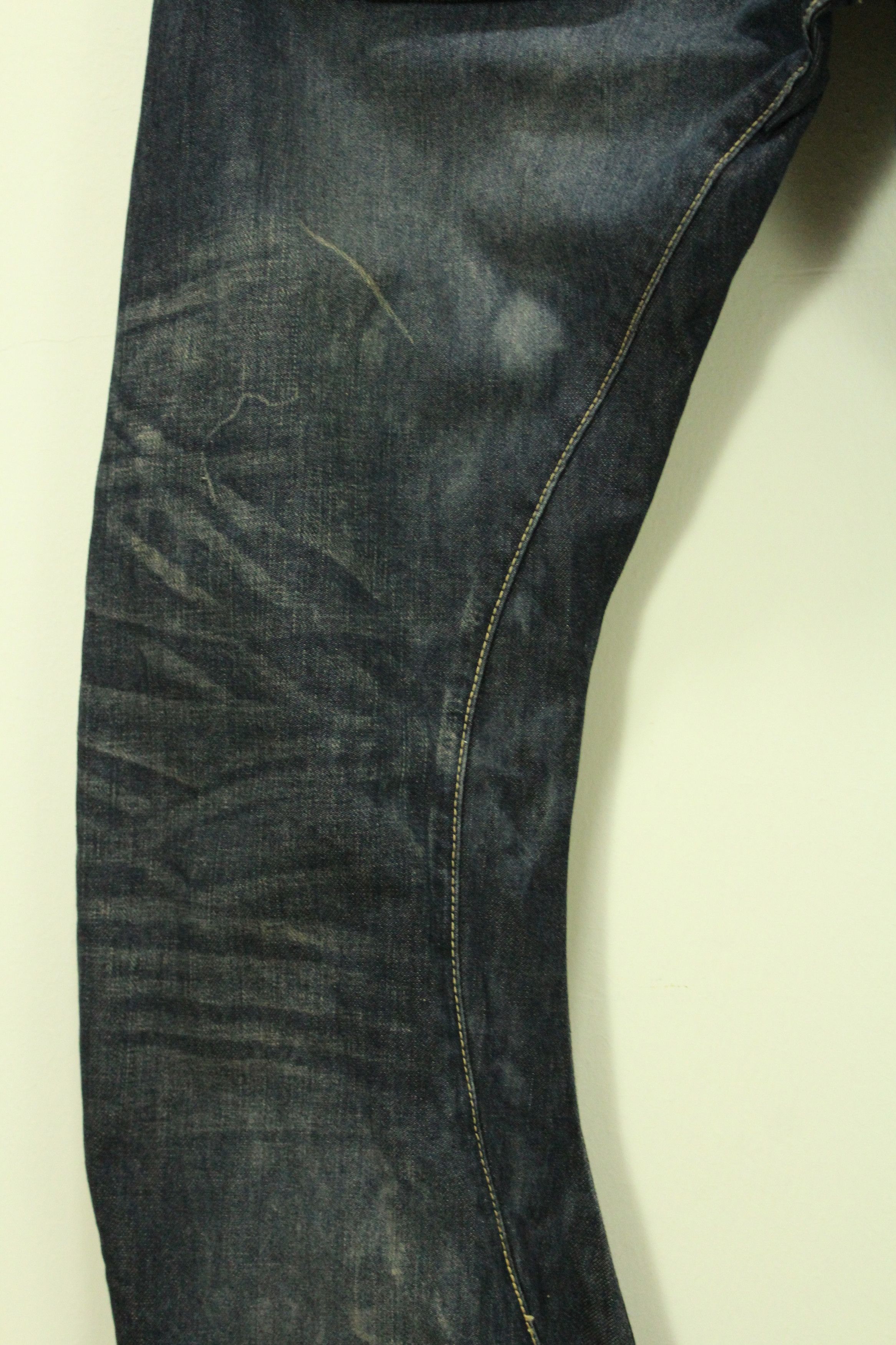 PPFM PPFM Denim Curve Distressed Style Washed Denim Size US 32 / EU 48 - 11 Thumbnail