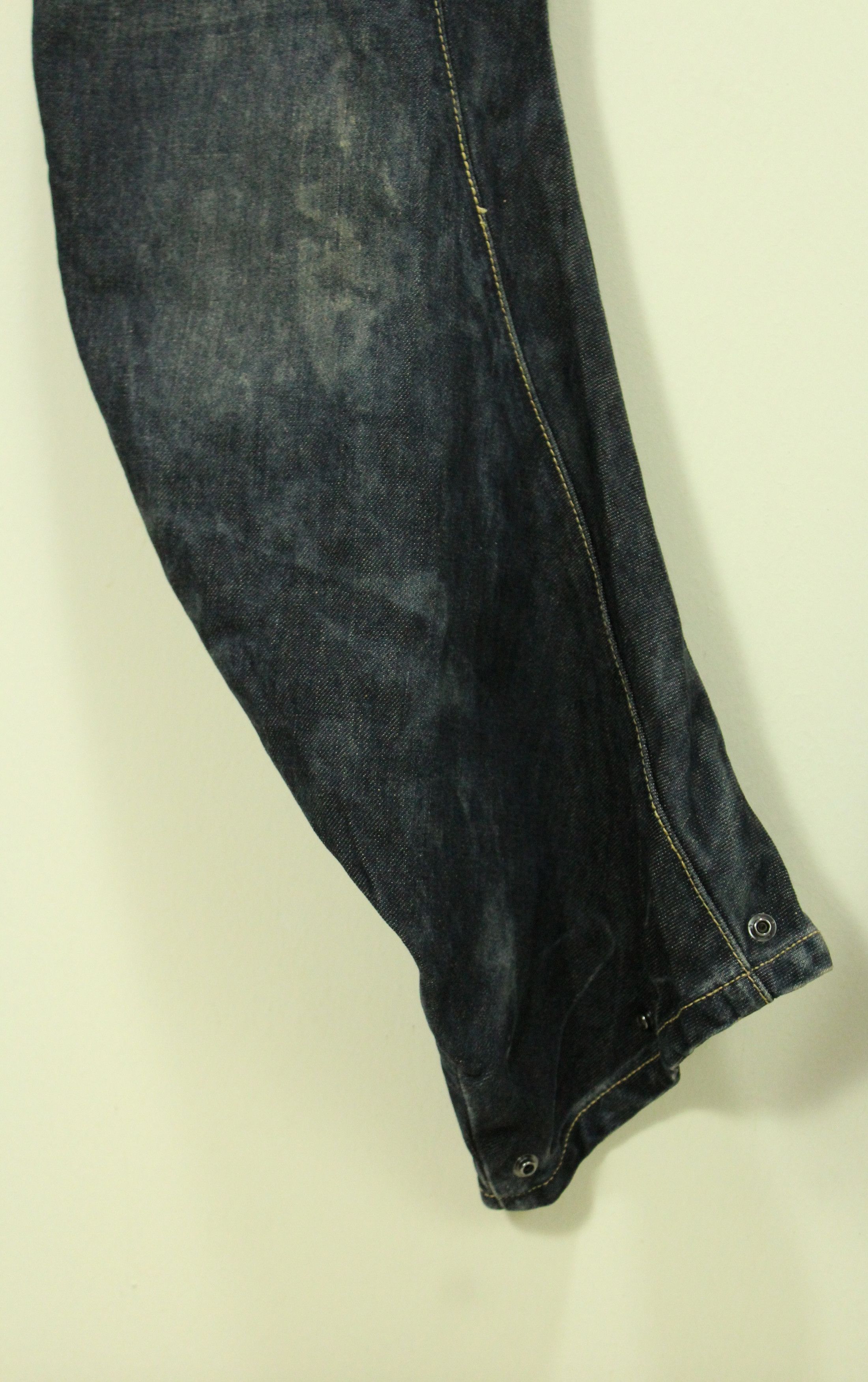 PPFM PPFM Denim Curve Distressed Style Washed Denim Size US 32 / EU 48 - 12 Thumbnail
