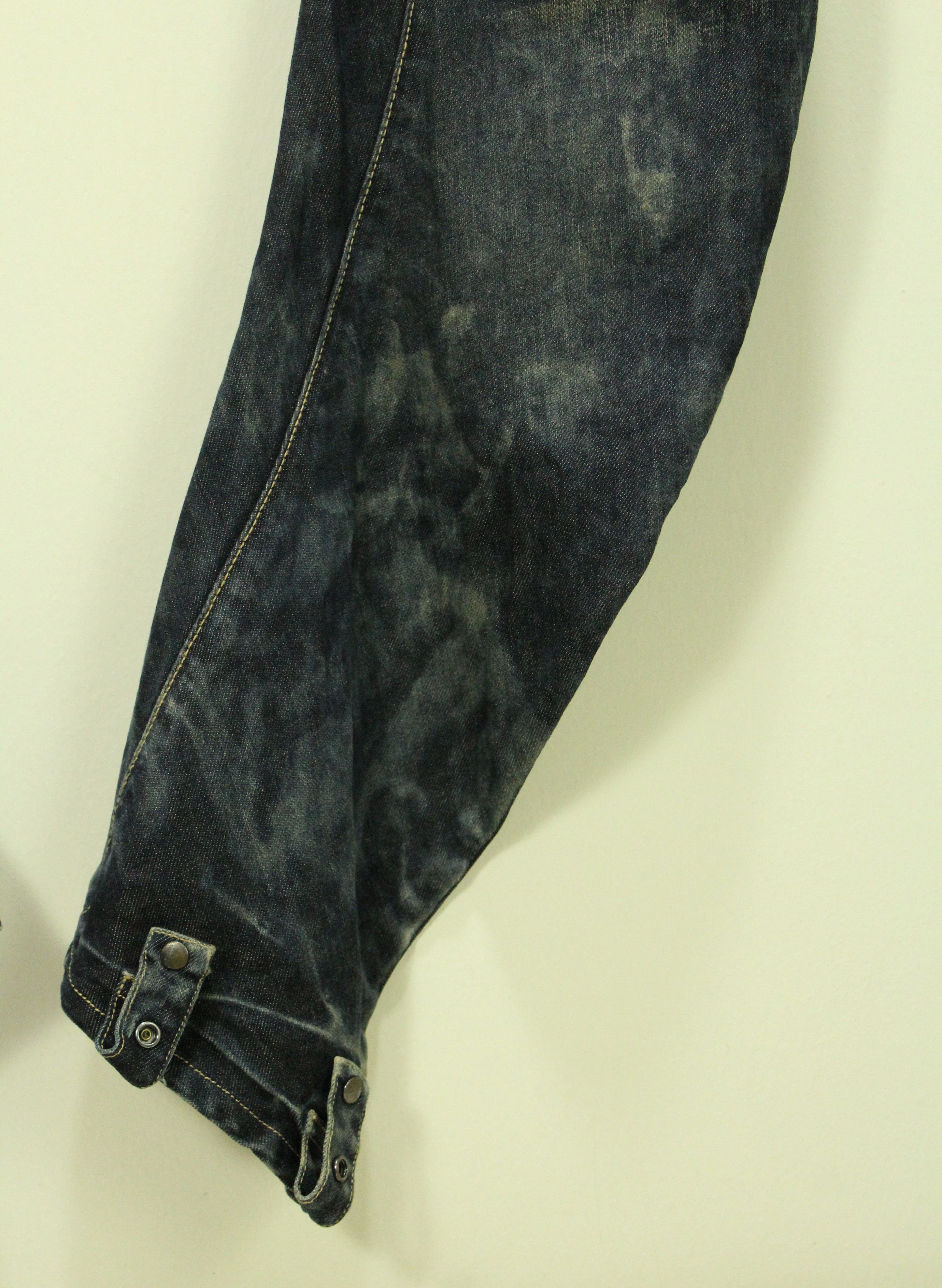 PPFM PPFM Denim Curve Distressed Style Washed Denim Size US 32 / EU 48 - 10 Thumbnail