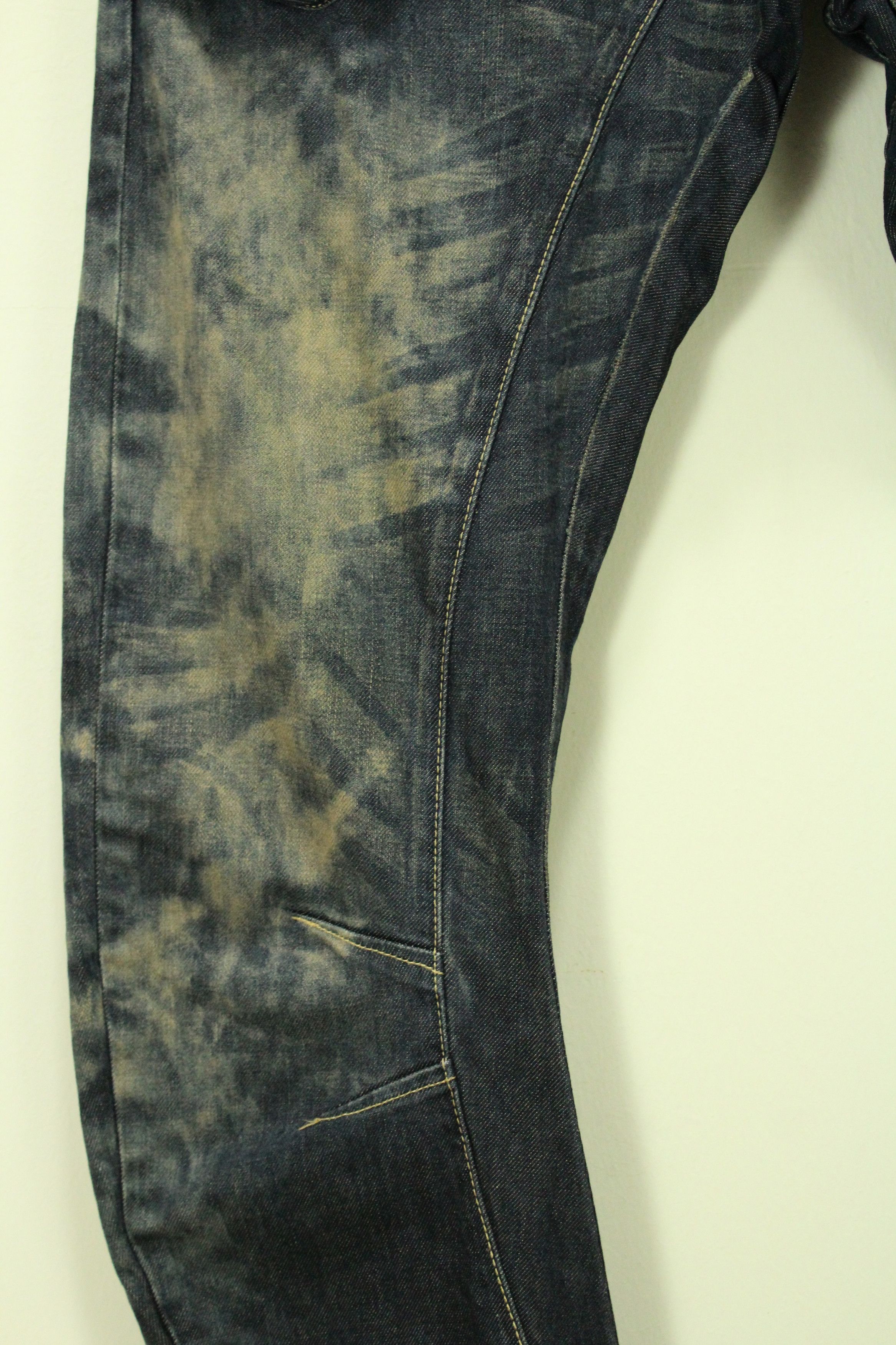 PPFM PPFM Denim Curve Distressed Style Washed Denim Size US 32 / EU 48 - 5 Thumbnail