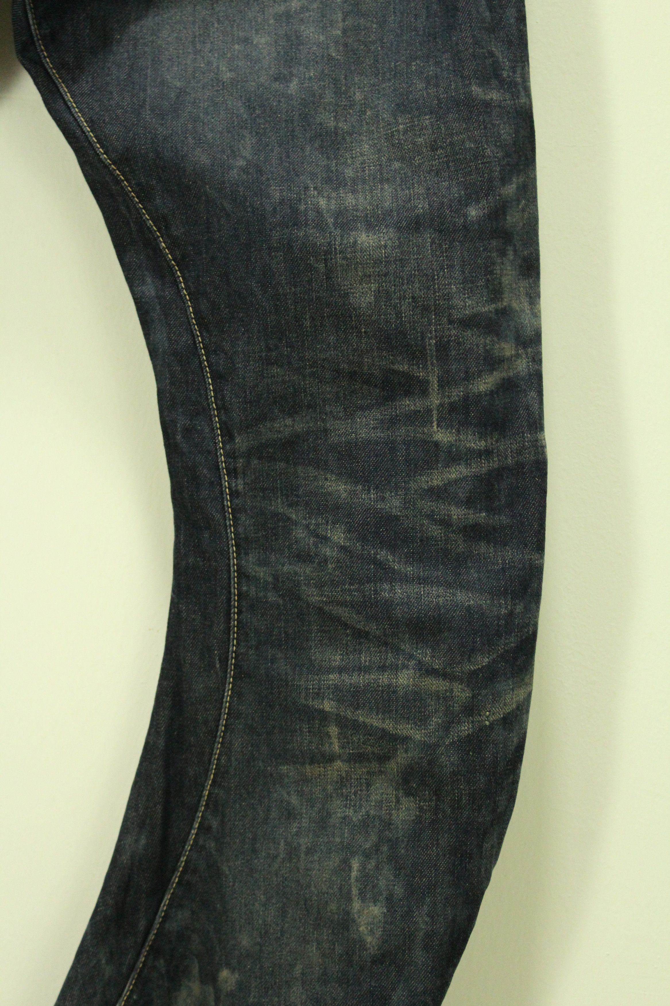 PPFM PPFM Denim Curve Distressed Style Washed Denim Size US 32 / EU 48 - 9 Thumbnail