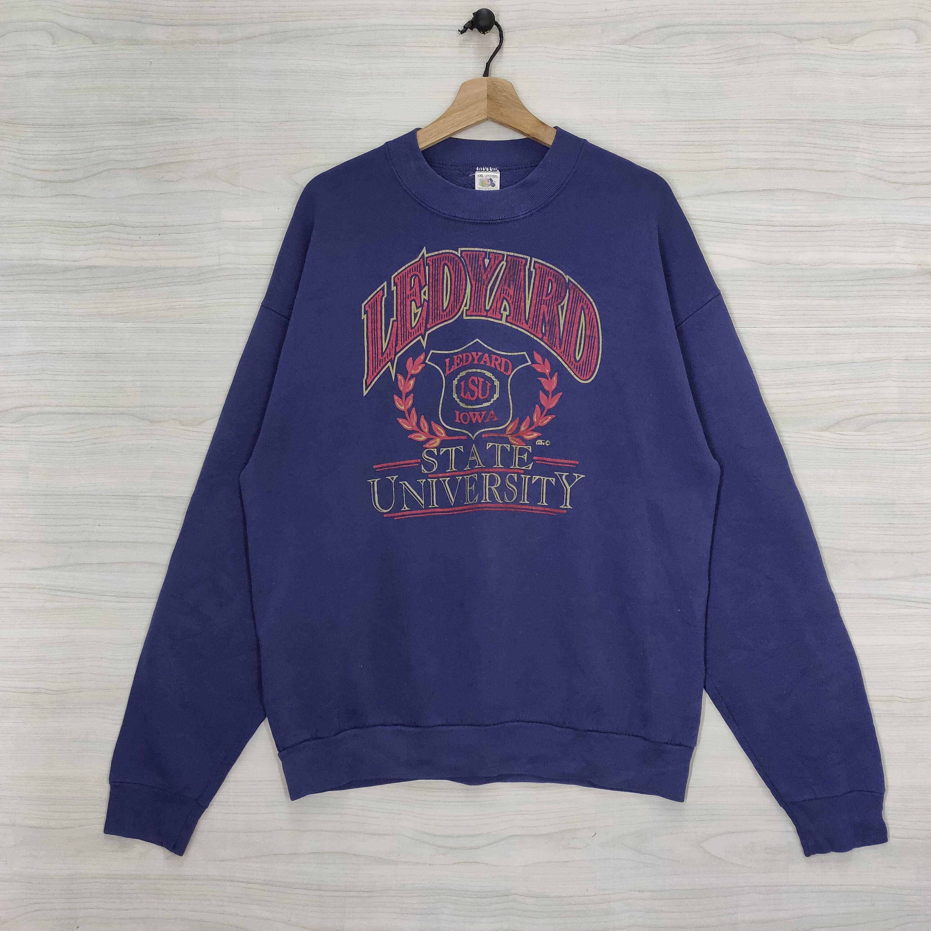 90s LSU Crewneck  Ledyard  Iowa  State University