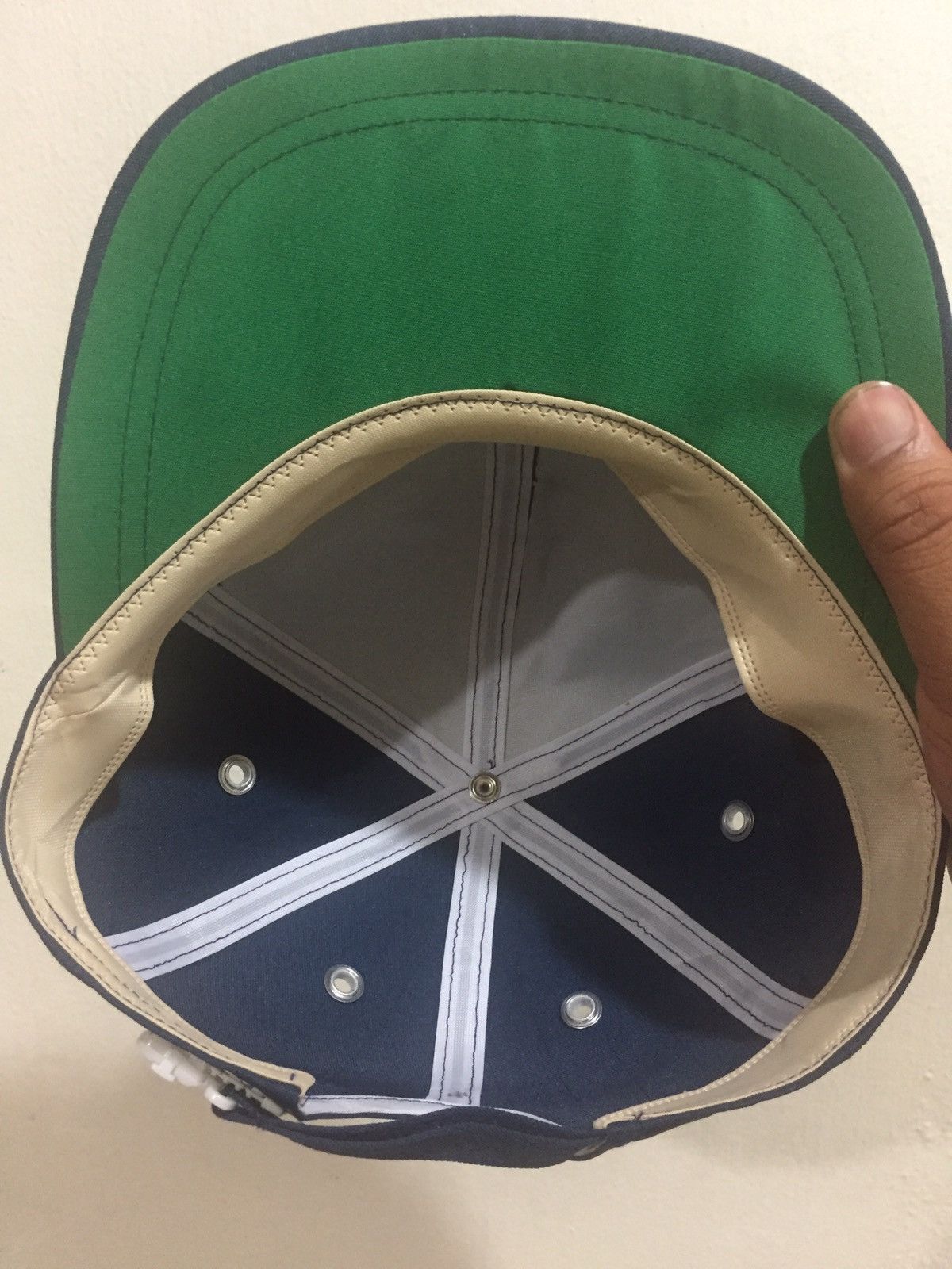 Japanese Brand 🔥Vintage🔥 Mitsubishi Japan Industrial Hat Size ONE SIZE - 6 Thumbnail